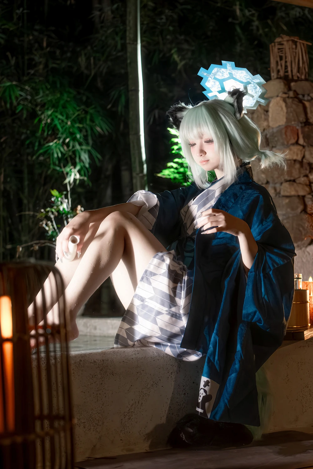 纸悦Etsu_ko – 蔚蓝档案 时雨温泉 - 第 5 张