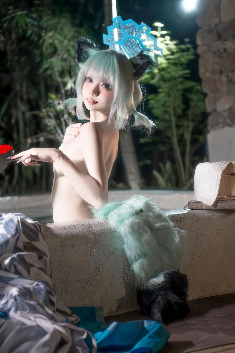 纸悦Etsu_ko – 蔚蓝档案 时雨温泉 - 第 15 张