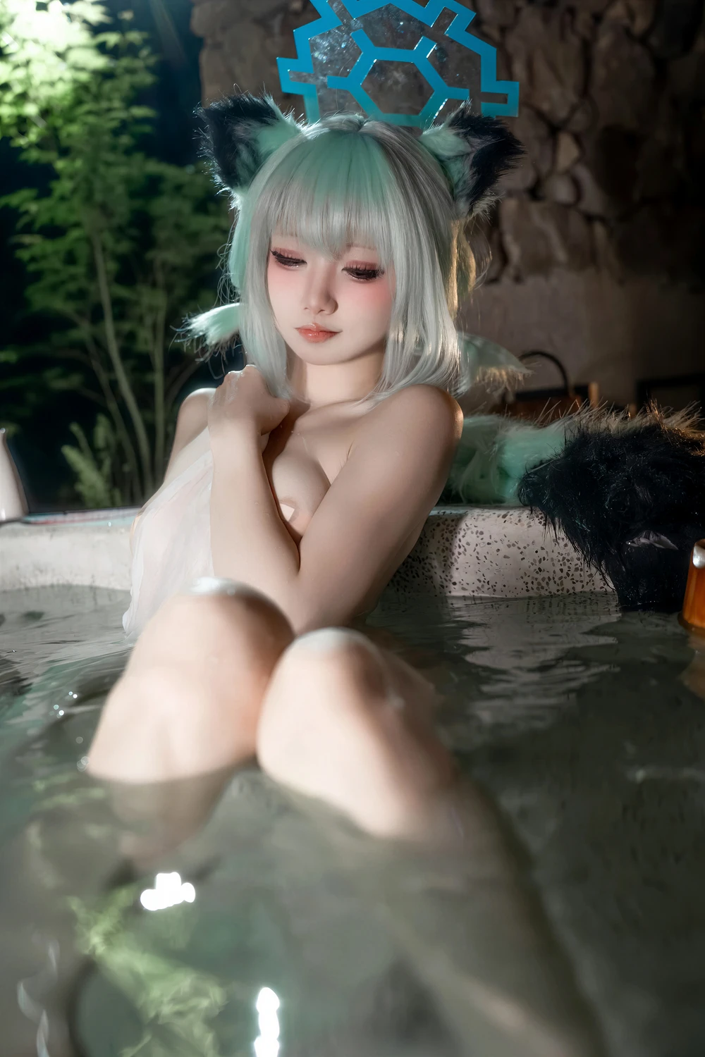 纸悦Etsu_ko – 蔚蓝档案 时雨温泉 - 第 35 张