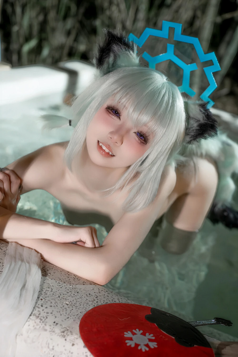 纸悦Etsu_ko – 蔚蓝档案 时雨温泉 - 第 43 张