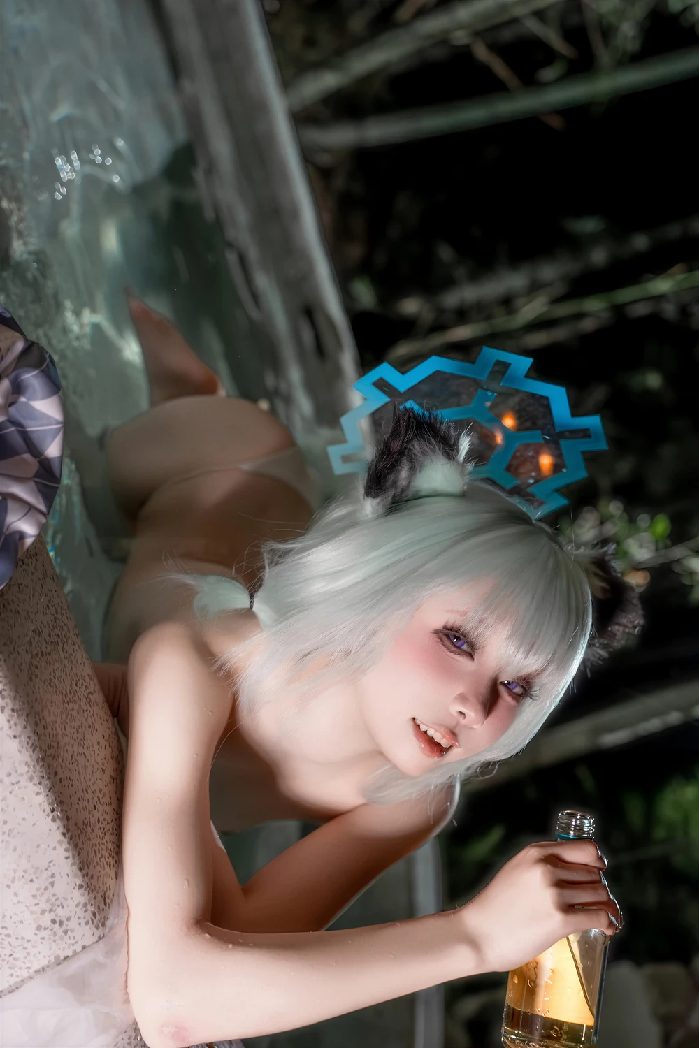 纸悦Etsu_ko – 蔚蓝档案 时雨温泉 - 第 51 张