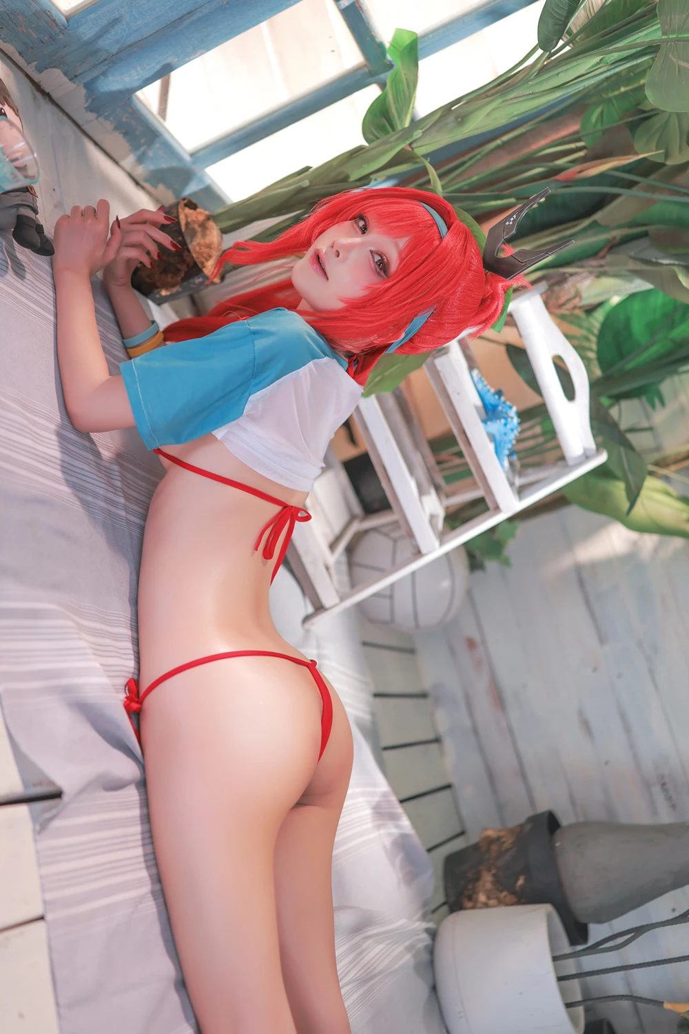 水淼Aqua – 拉毗小红帽泳装 胜利女神 妮姬 - 第 68 张