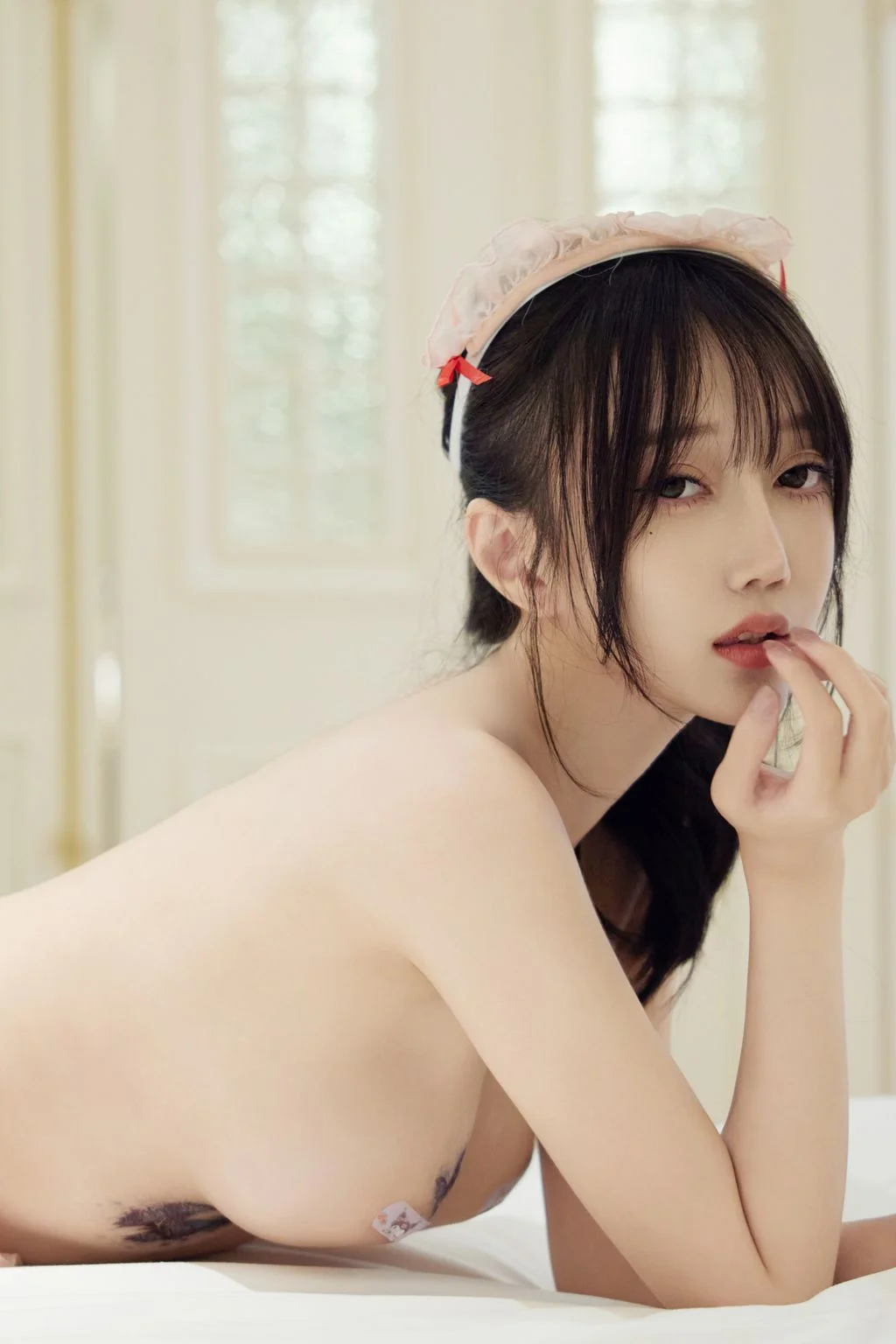 [内购无水印] 玥儿玥er 粉色女仆 85P 第51张（玥儿玥er）