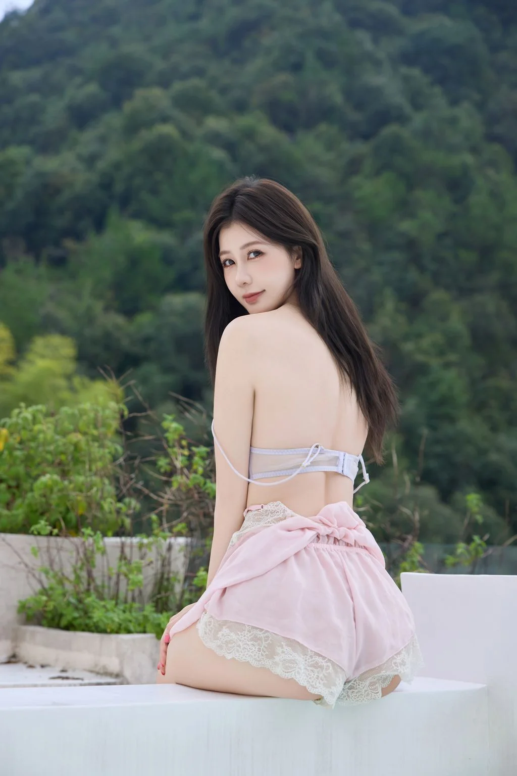 [内购无水印] Yin Tian Tian (尹甜甜) 紫色泳衣 76P 第26张（Yin Tian Tian (尹甜甜sunny)）