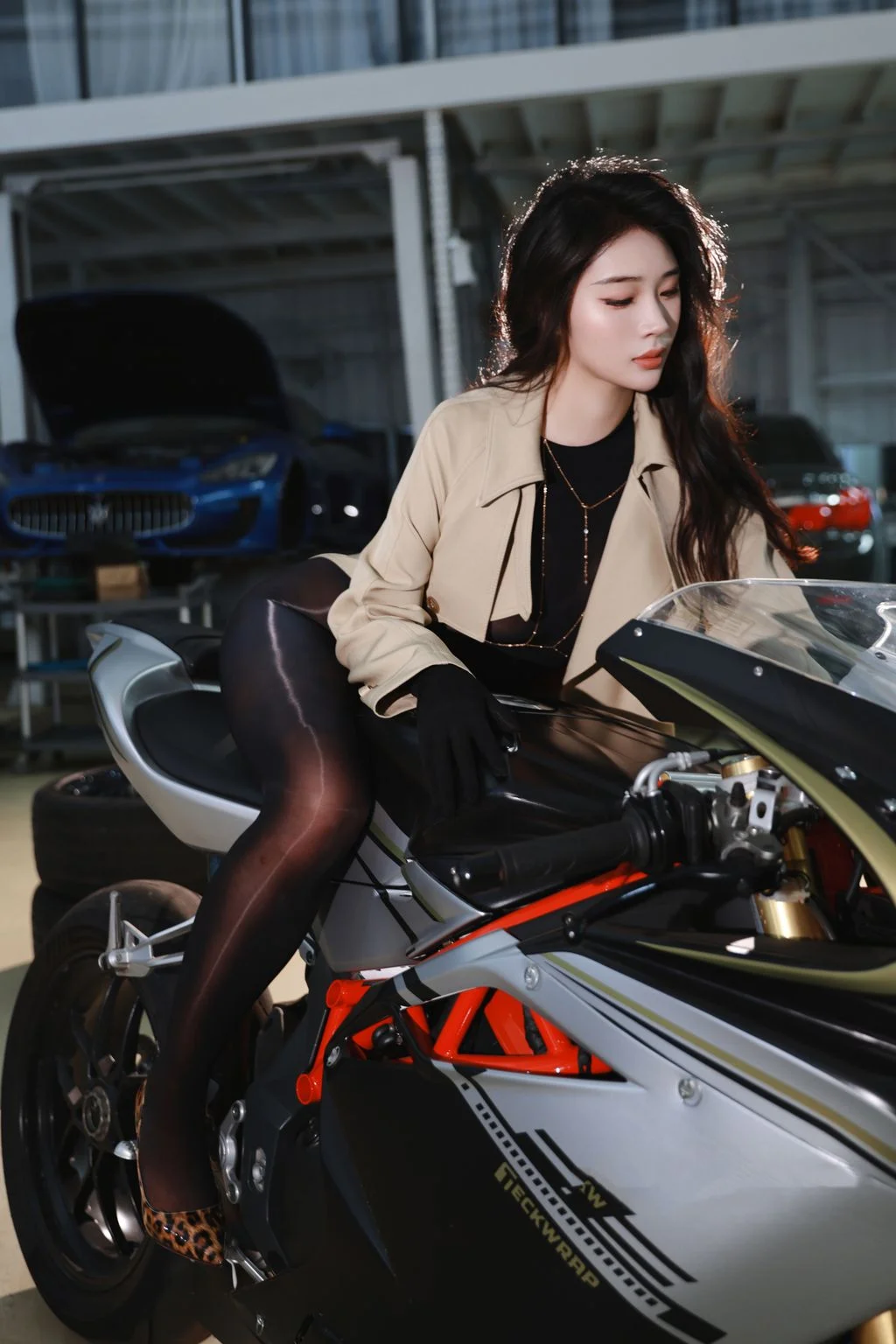 [内购无水印] 南乔 机车女郎 127P 第101张（南乔）