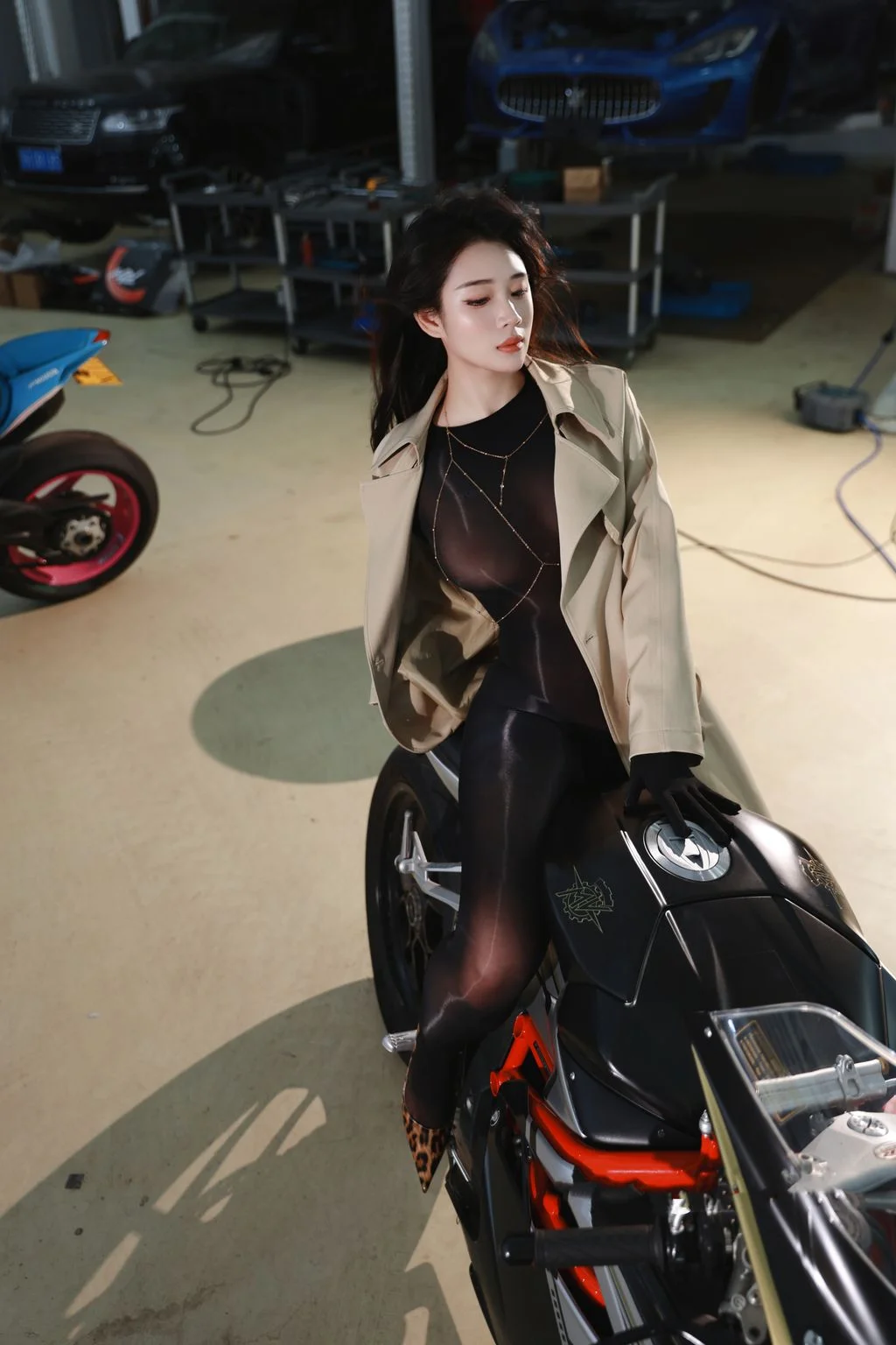 [内购无水印] 南乔 机车女郎 127P 第103张（南乔）