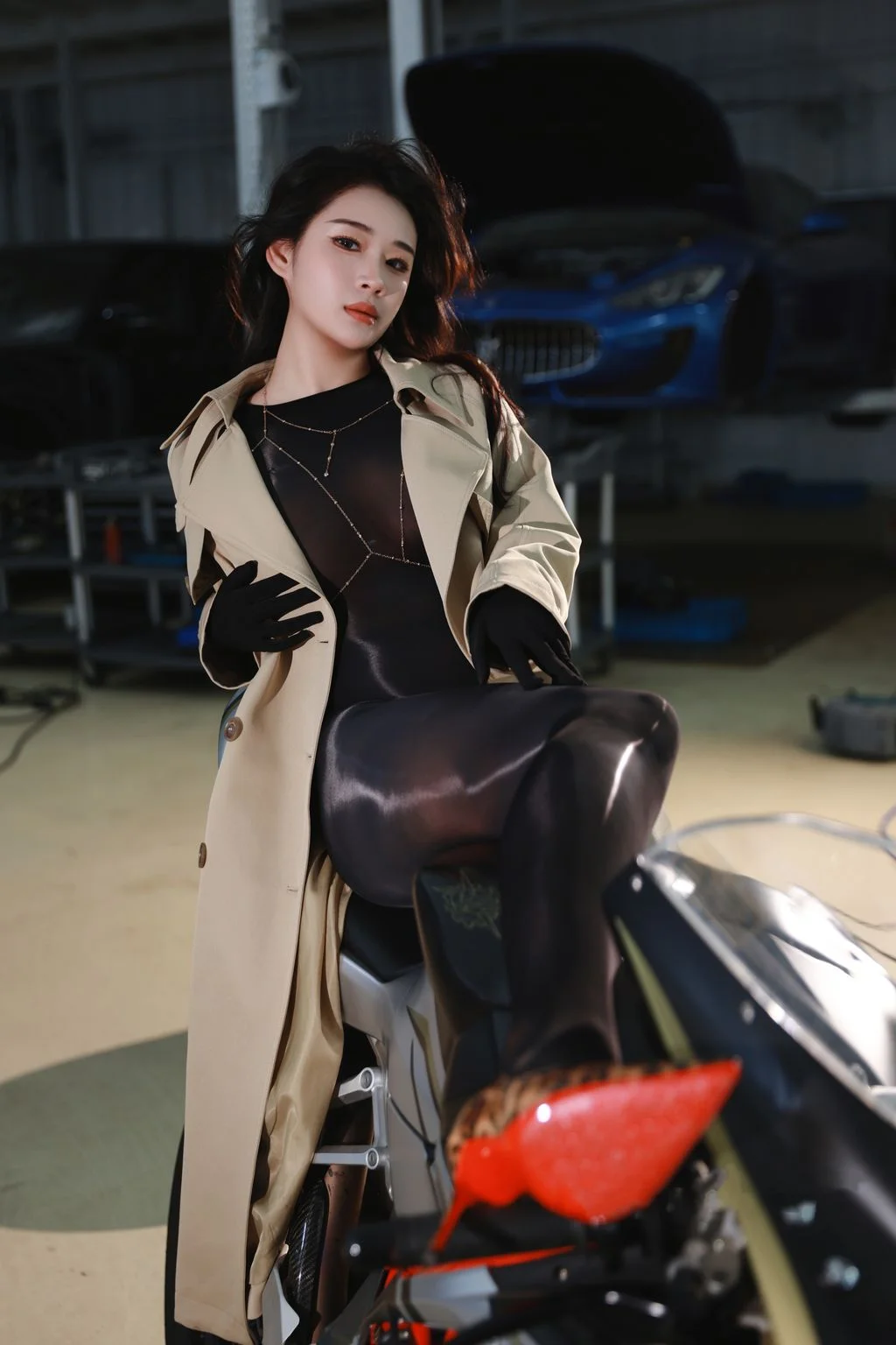 [内购无水印] 南乔 机车女郎 127P 第105张（南乔）