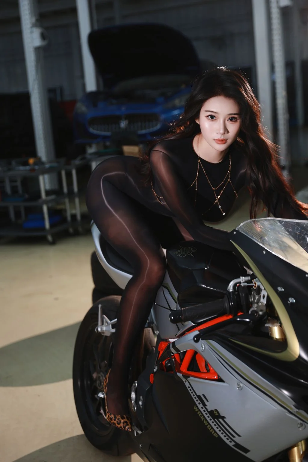 [内购无水印] 南乔 机车女郎 127P 第120张（南乔）