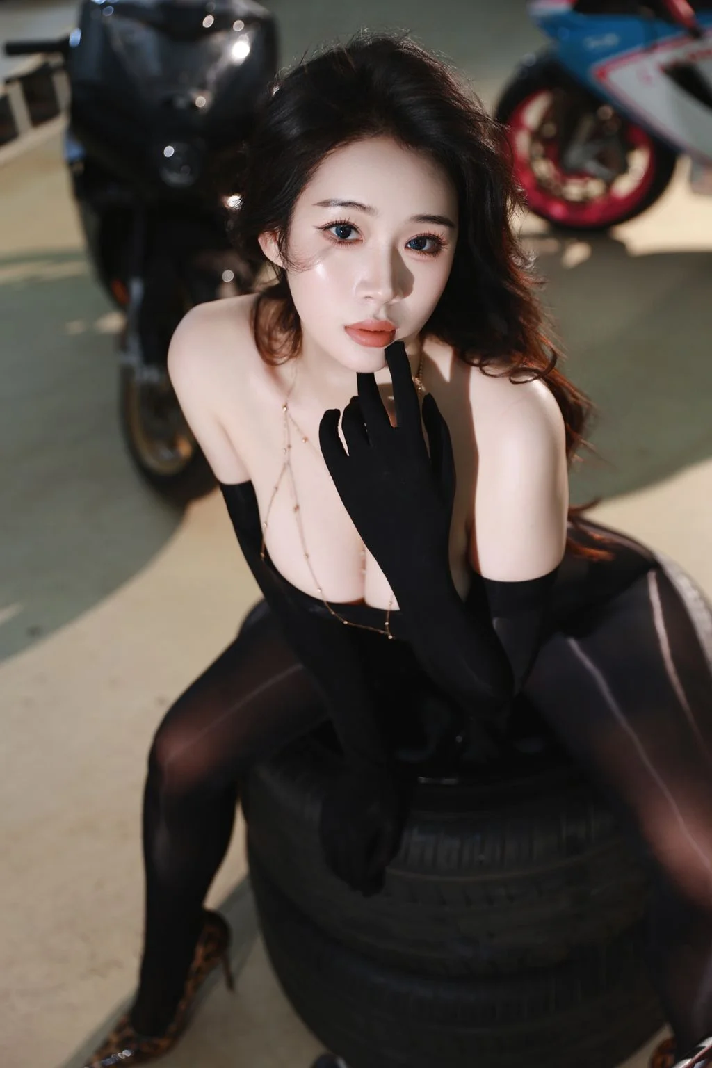 [内购无水印] 南乔 机车女郎 127P 第37张（南乔）