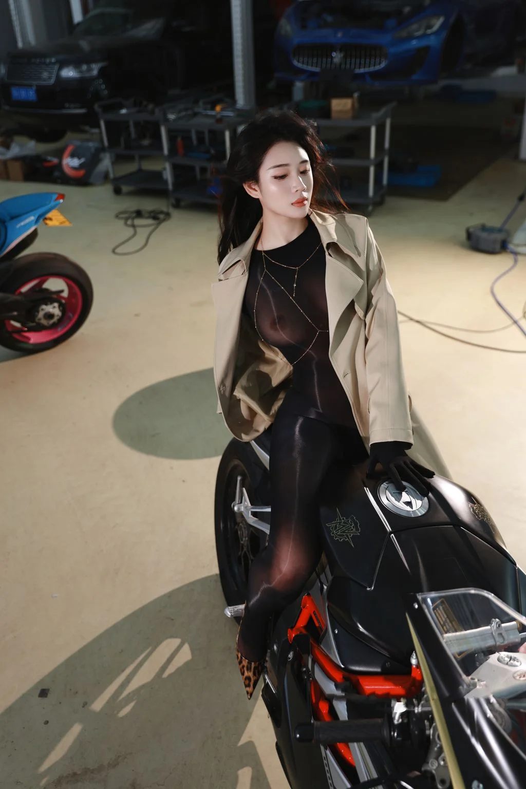 [内购无水印] 南乔 机车女郎 127P 第75张（南乔）