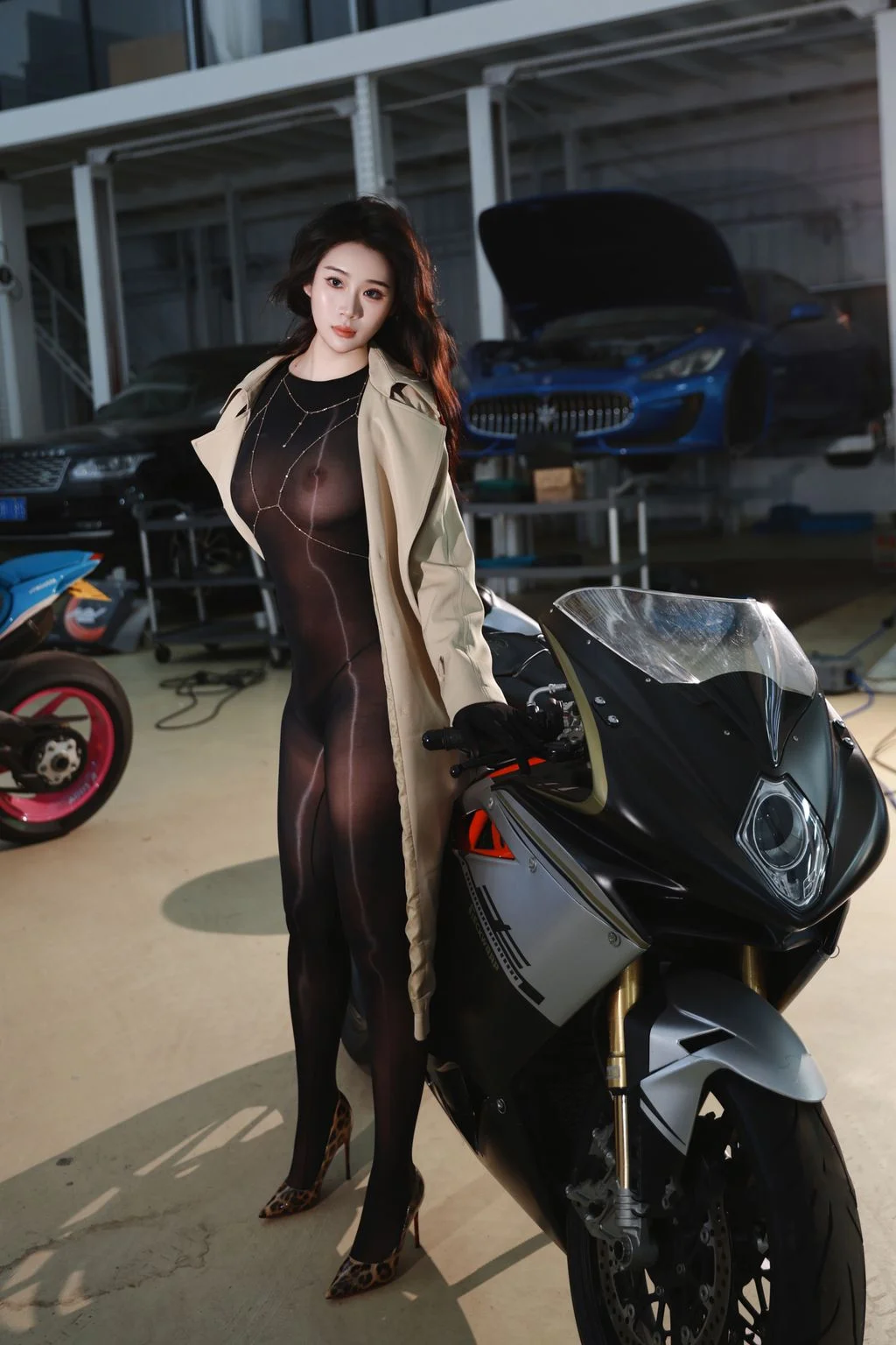 [内购无水印] 南乔 机车女郎 127P 第82张（南乔）