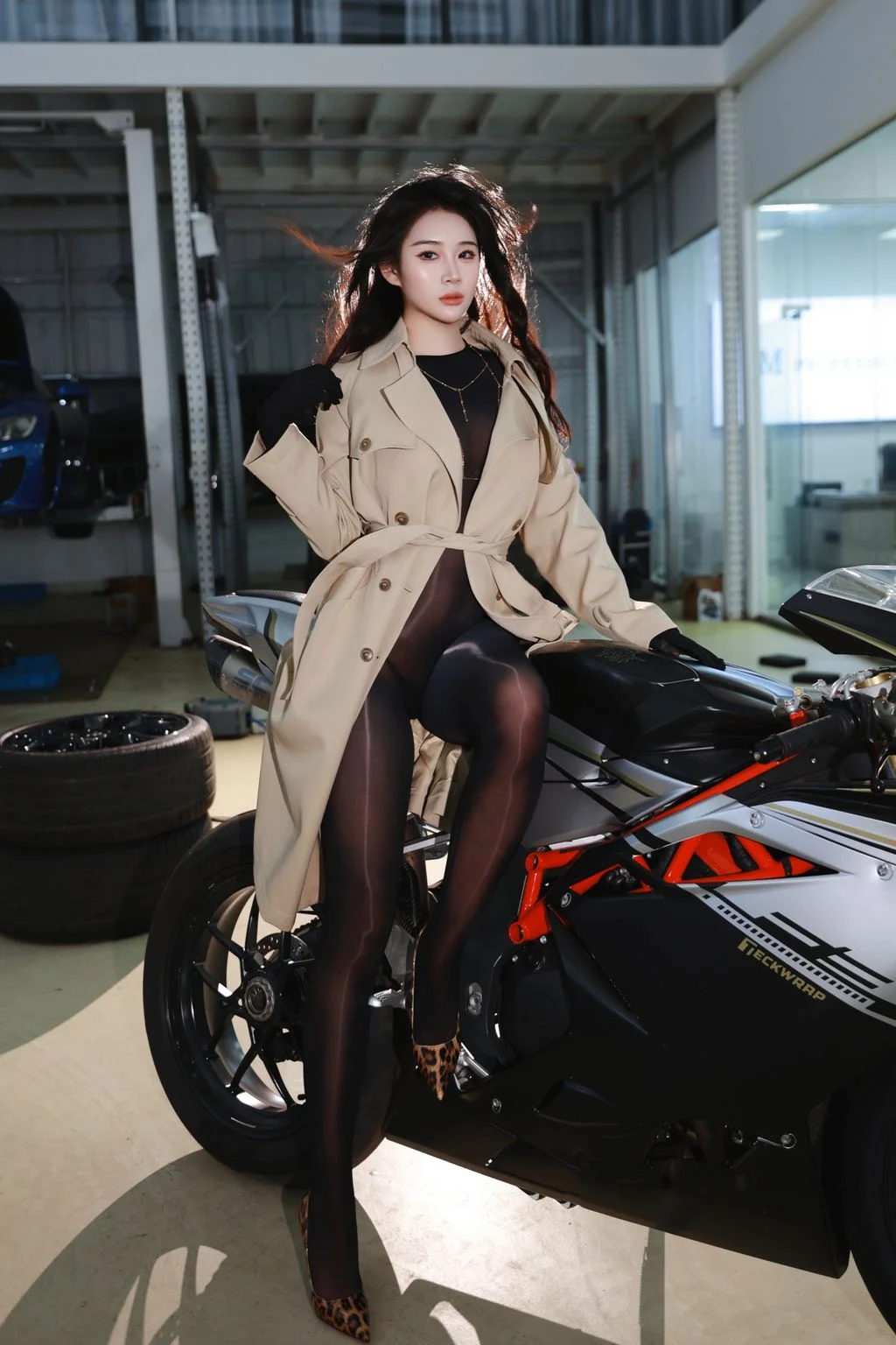 [内购无水印] 南乔 机车女郎 127P 第94张（南乔）
