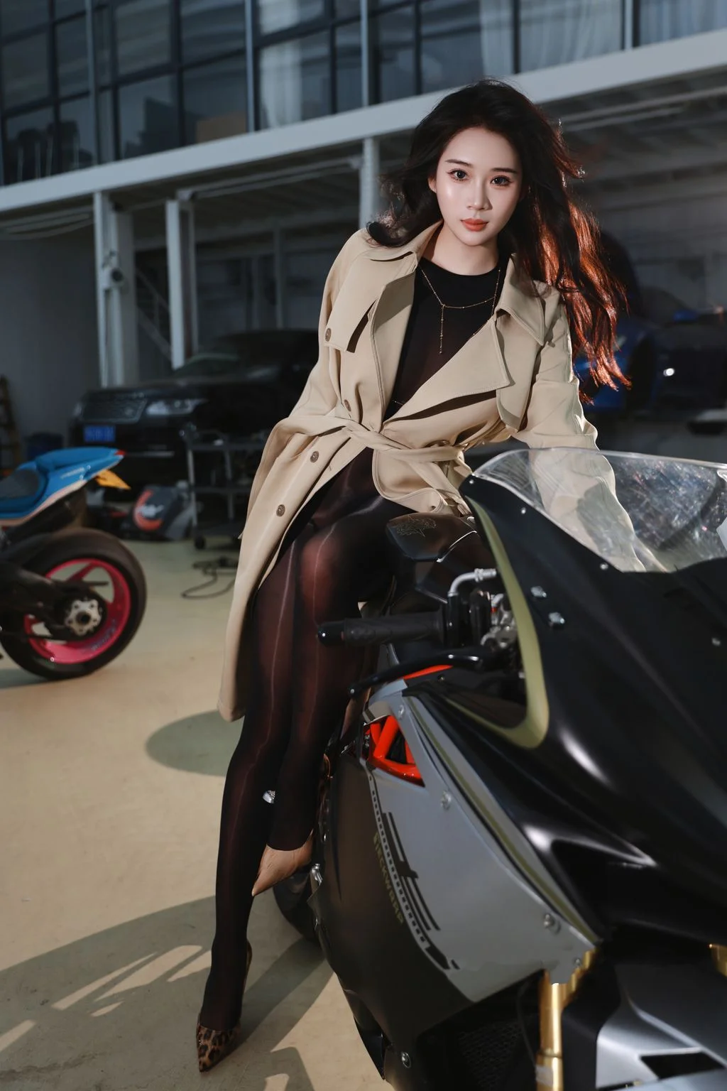 [内购无水印] 南乔 机车女郎 127P 第96张（南乔）