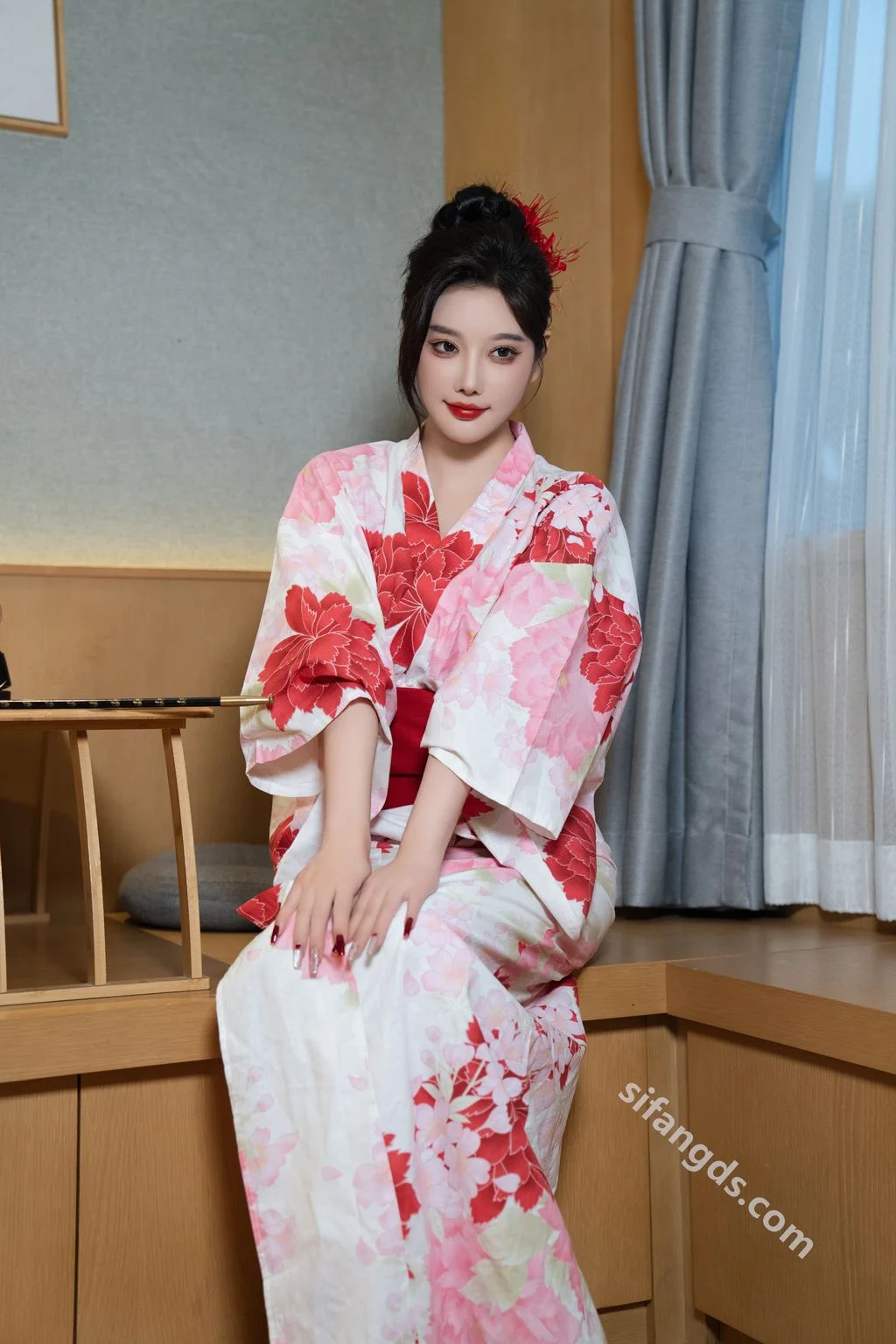 [内购无水印] 杨晨晨 和服日系风 性感撩人尤物 106P 第28张（杨晨晨）