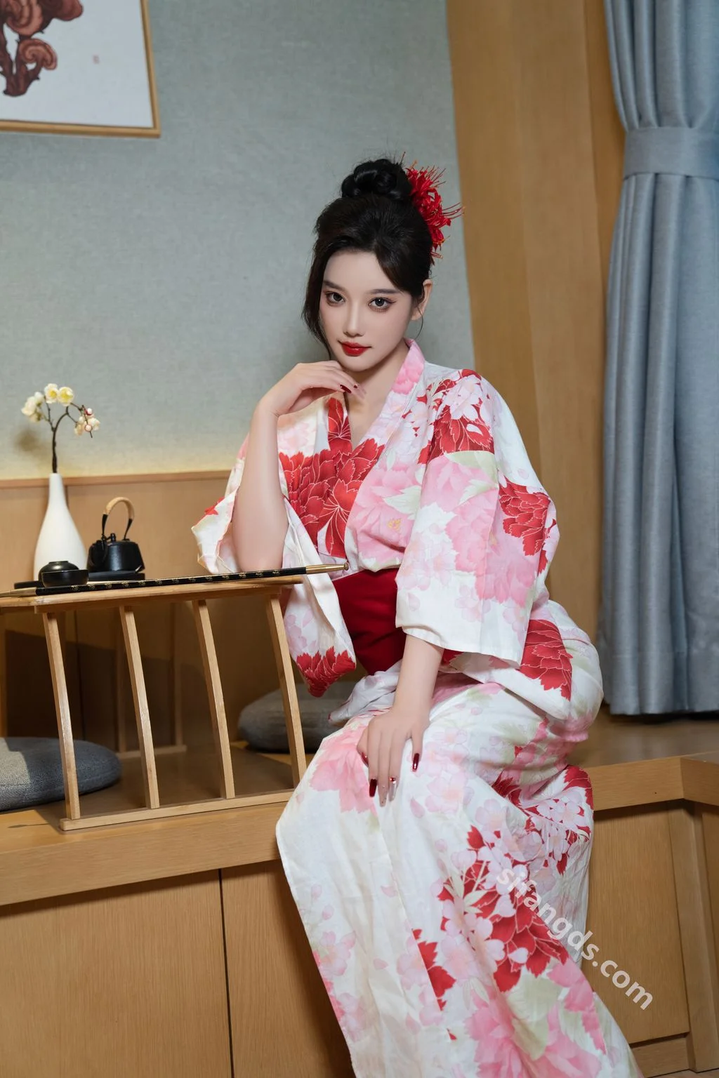 [内购无水印] 杨晨晨 和服日系风 性感撩人尤物 106P 第29张（杨晨晨）