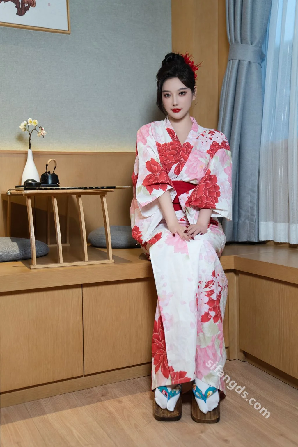 [内购无水印] 杨晨晨 和服日系风 性感撩人尤物 106P 第33张（杨晨晨）