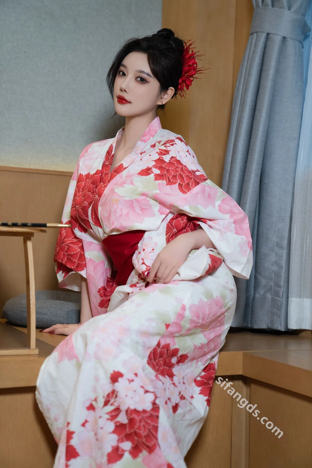 [内购无水印] 杨晨晨 和服日系风 性感撩人尤物 106P 第36张（杨晨晨）