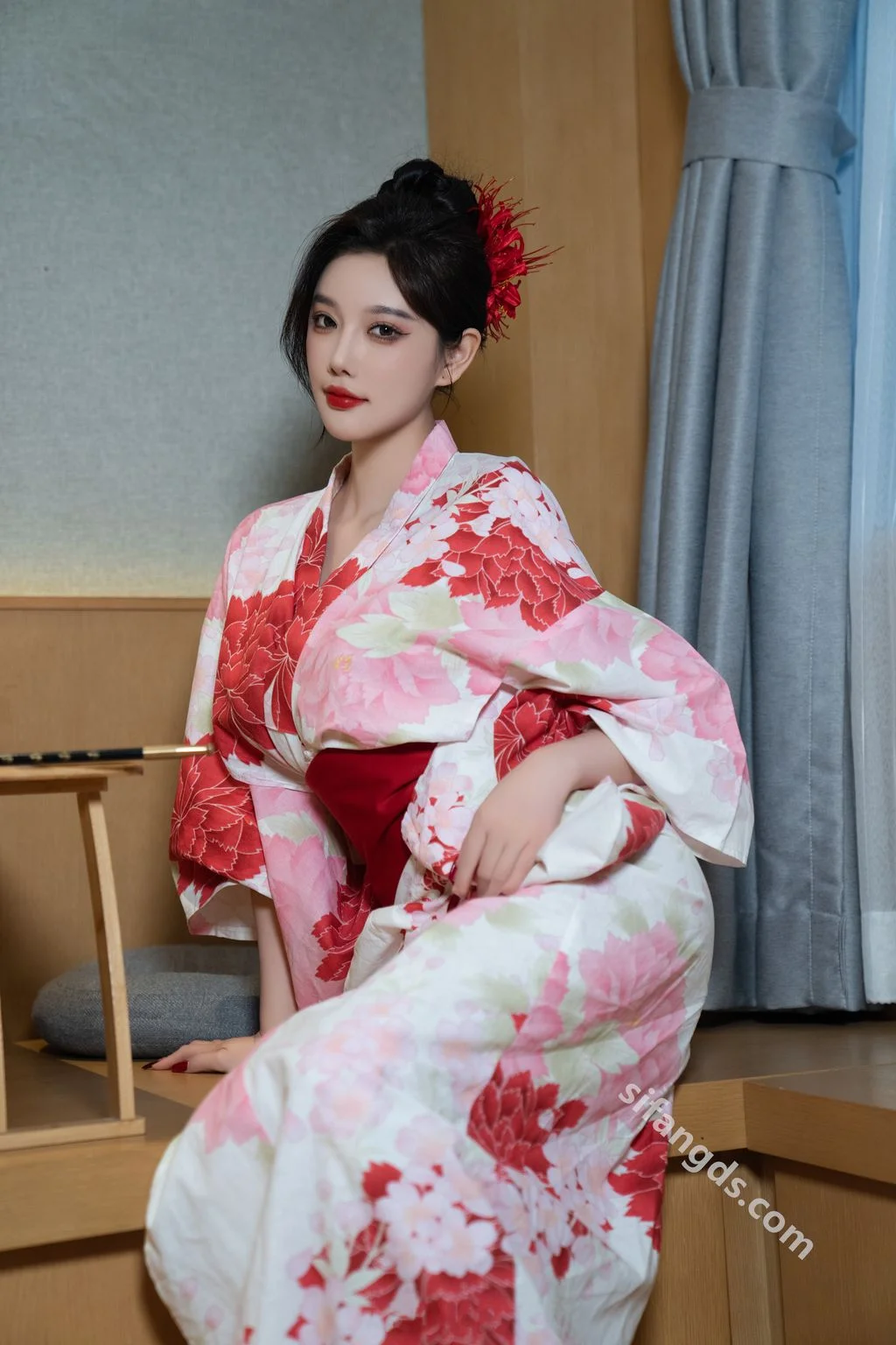[内购无水印] 杨晨晨 和服日系风 性感撩人尤物 106P 第37张（杨晨晨）