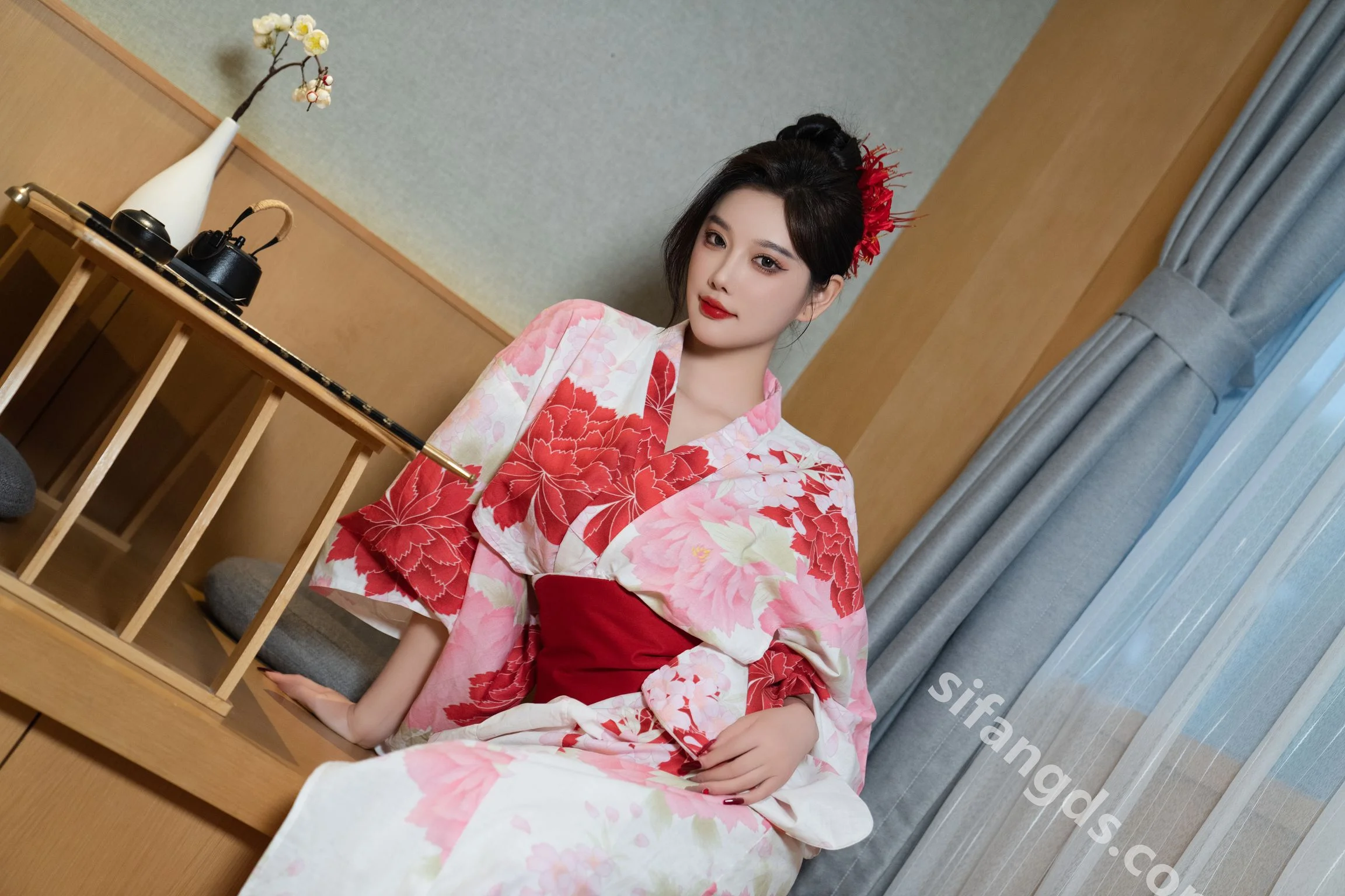 [内购无水印] 杨晨晨 和服日系风 性感撩人尤物 106P 第38张（杨晨晨）