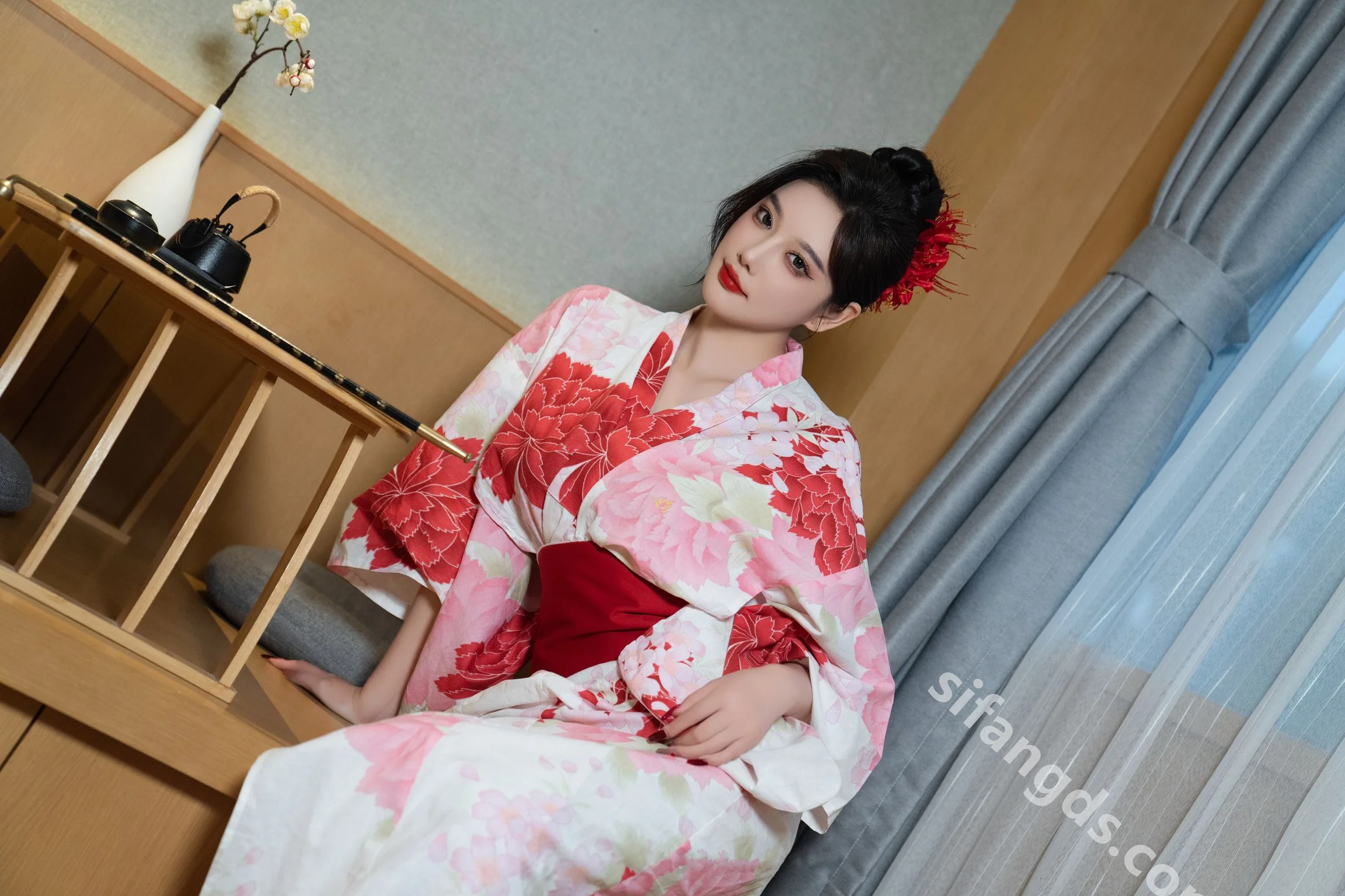 [内购无水印] 杨晨晨 和服日系风 性感撩人尤物 106P 第39张（杨晨晨）