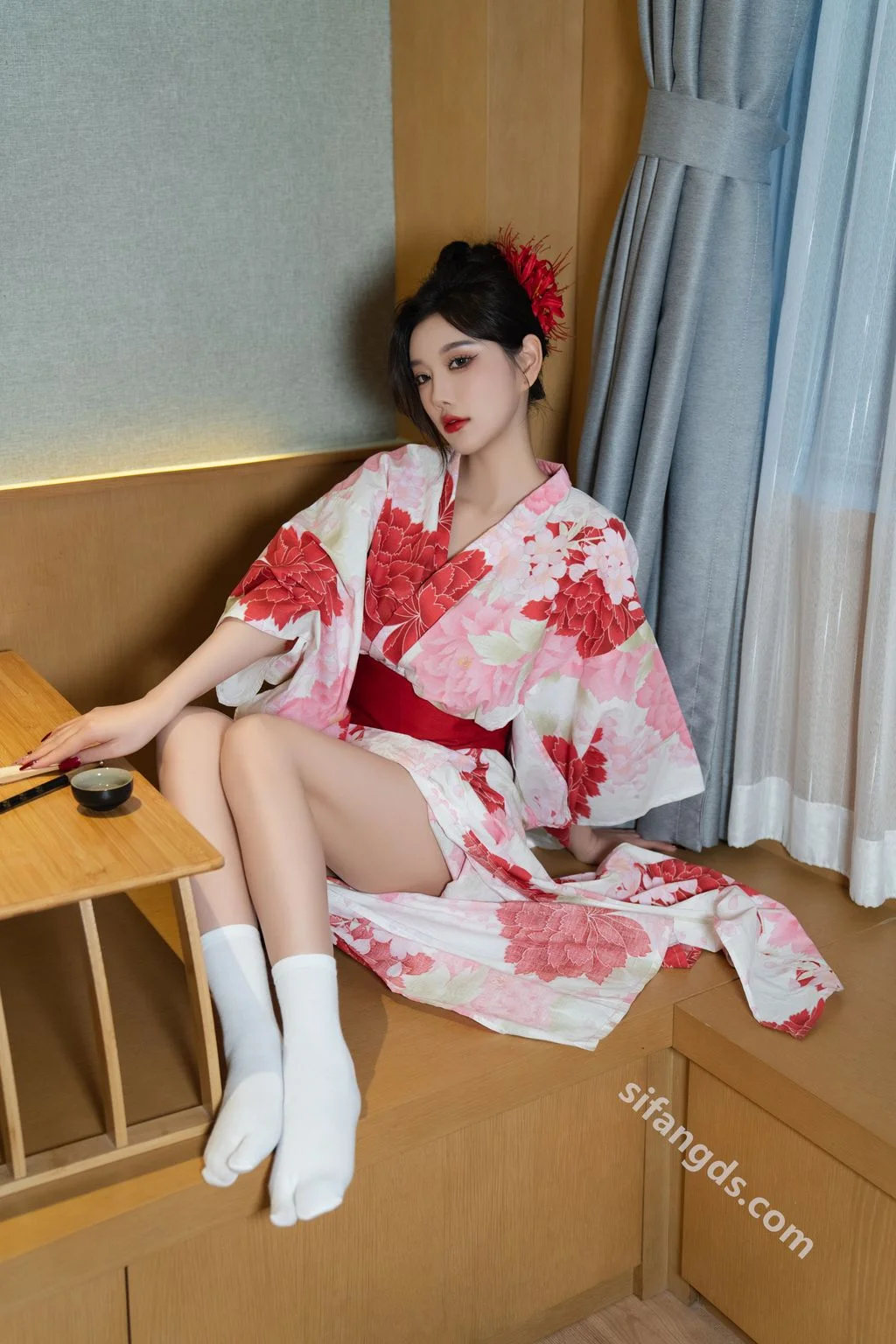 [内购无水印] 杨晨晨 和服日系风 性感撩人尤物 106P 第62张（杨晨晨）