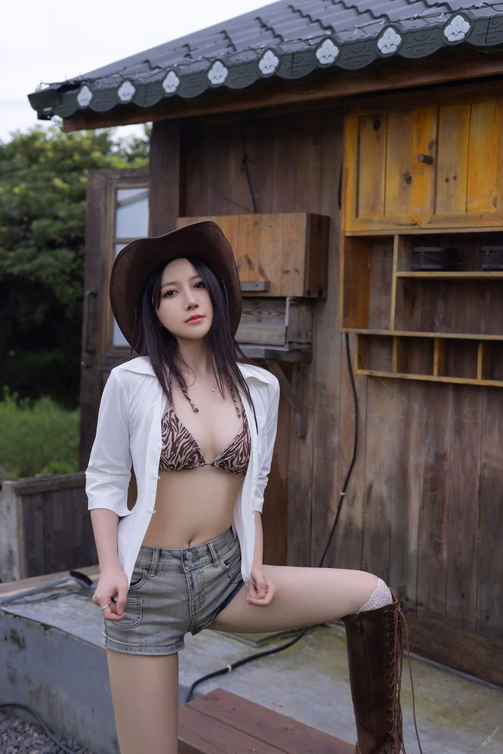 [内购无水印] 鱼子酱Fish 牛仔 120P 第49张（鱼子酱Fish）