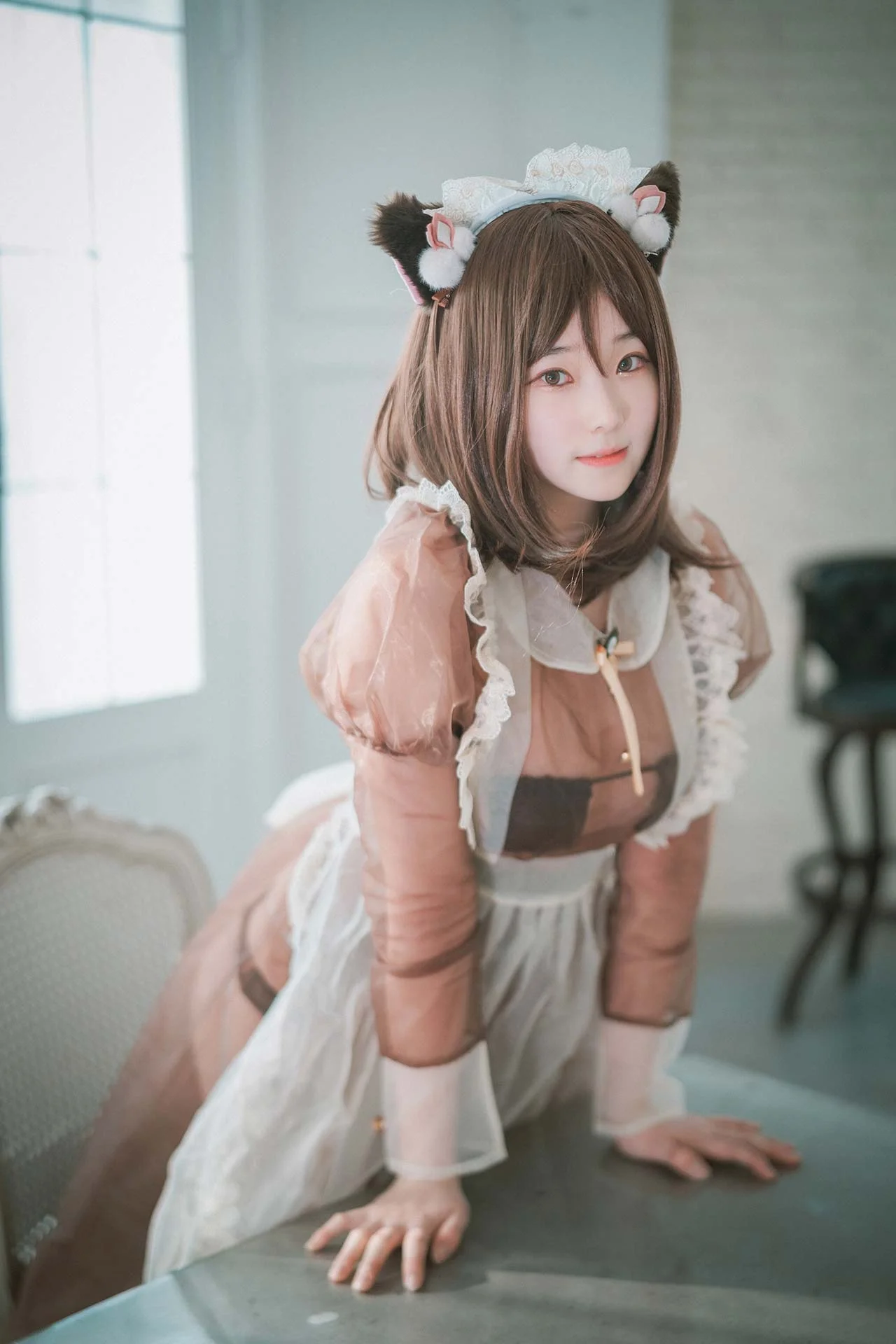 DJAWA Photo Bambi(밤비) Pure Marron (Maid) 44P