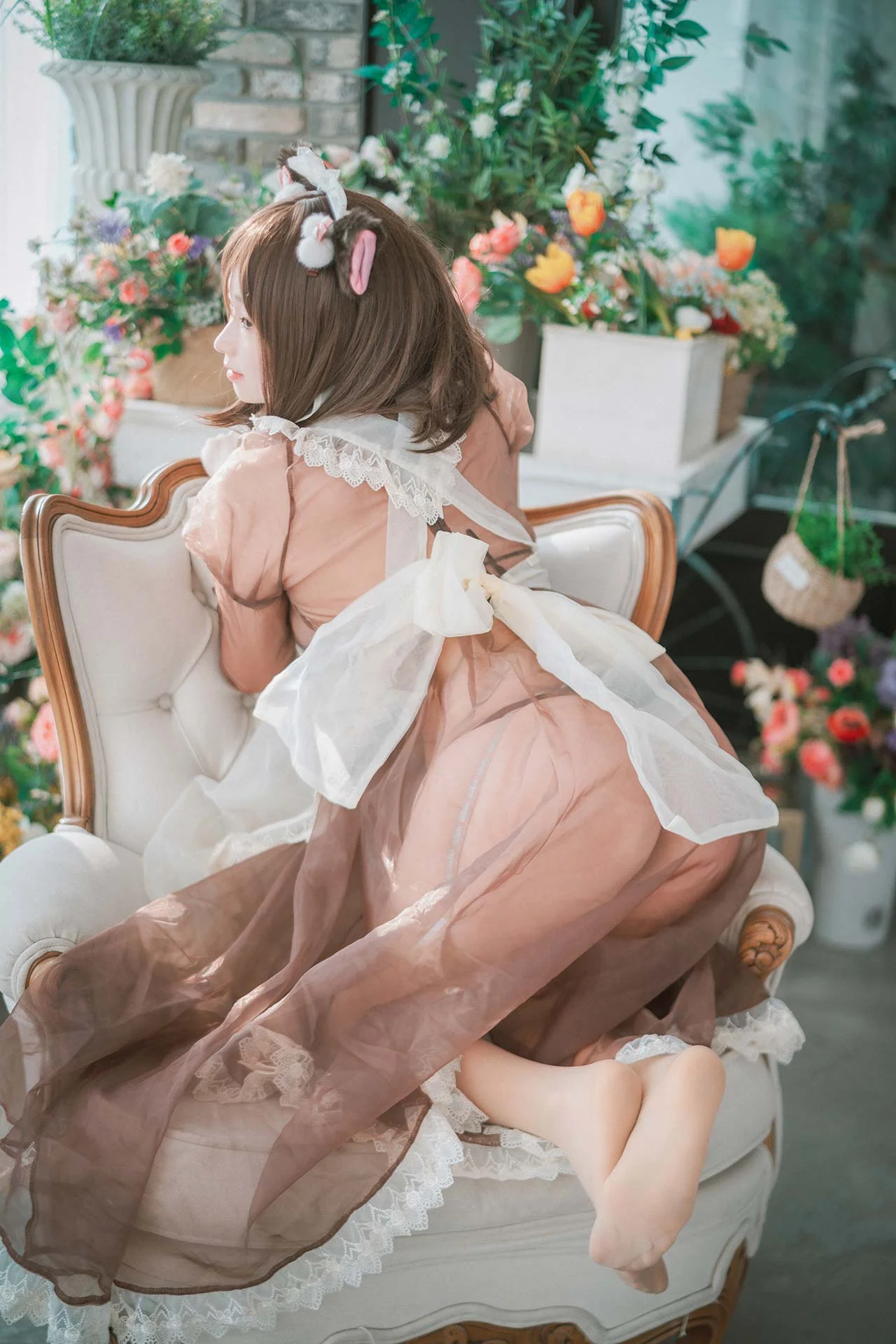 DJAWA Photo Bambi(밤비) Pure Marron (Maid) 44P 第32张（Bambi(밤비) Pure Marron (Maid)）