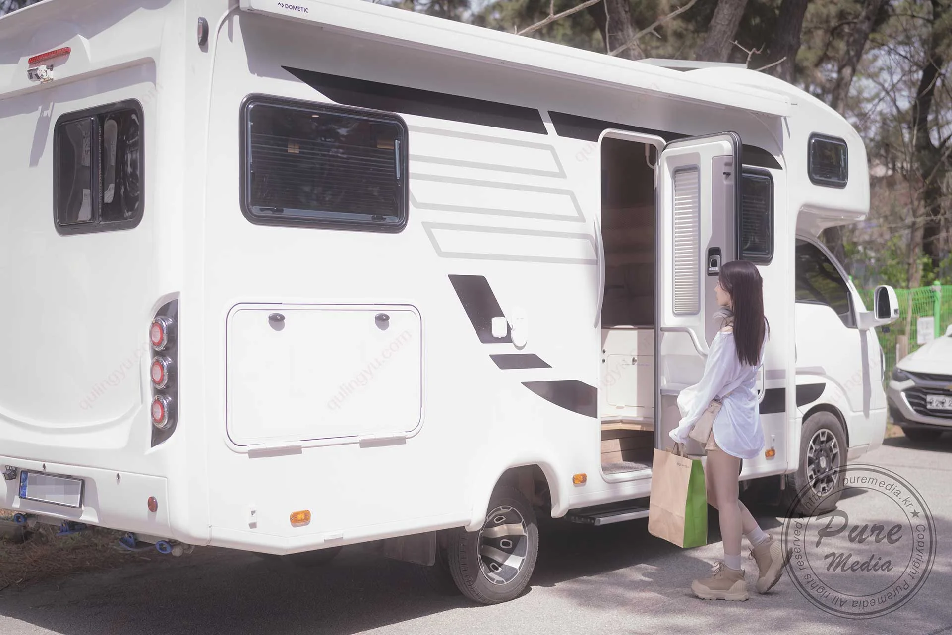 Pure Media Vol.287 Yeha (예하) - Sex Vacation In Camping Car 182P1V 第103张（Yeha (예하)）