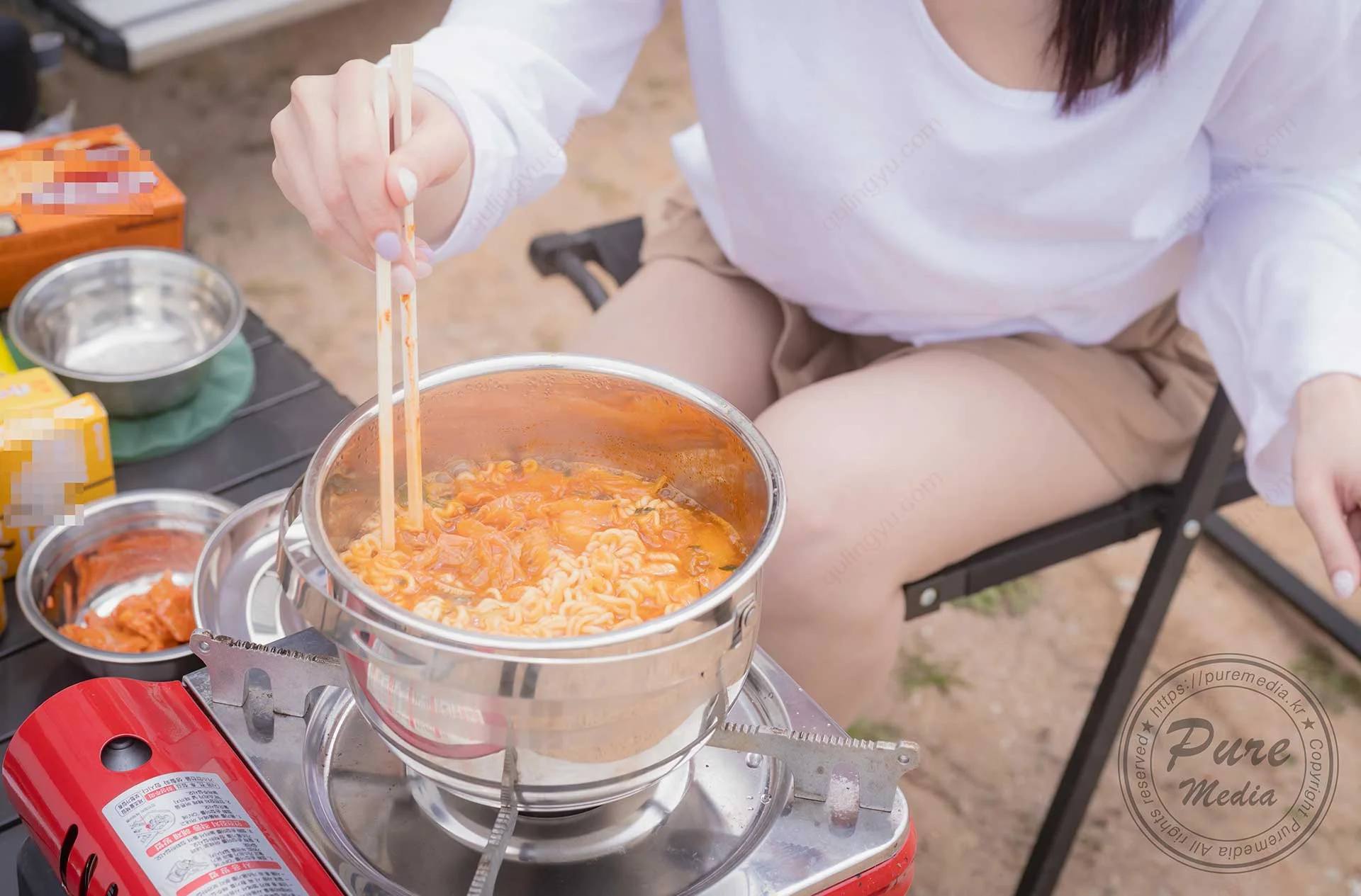 Pure Media Vol.287 Yeha (예하) - Sex Vacation In Camping Car 182P1V 第126张（Yeha (예하)）