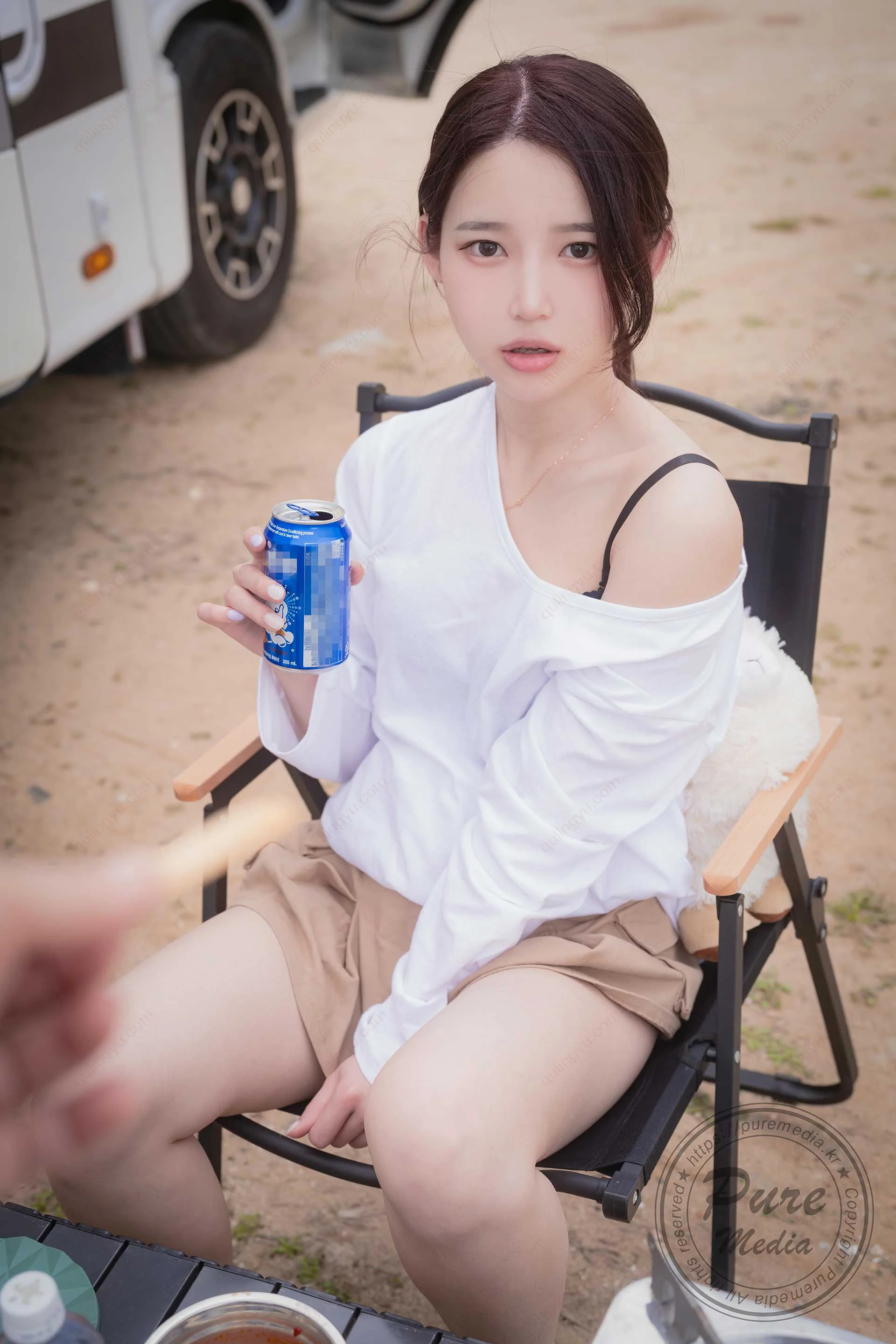 Pure Media Vol.287 Yeha (예하) - Sex Vacation In Camping Car 182P1V 第134张（Yeha (예하)）