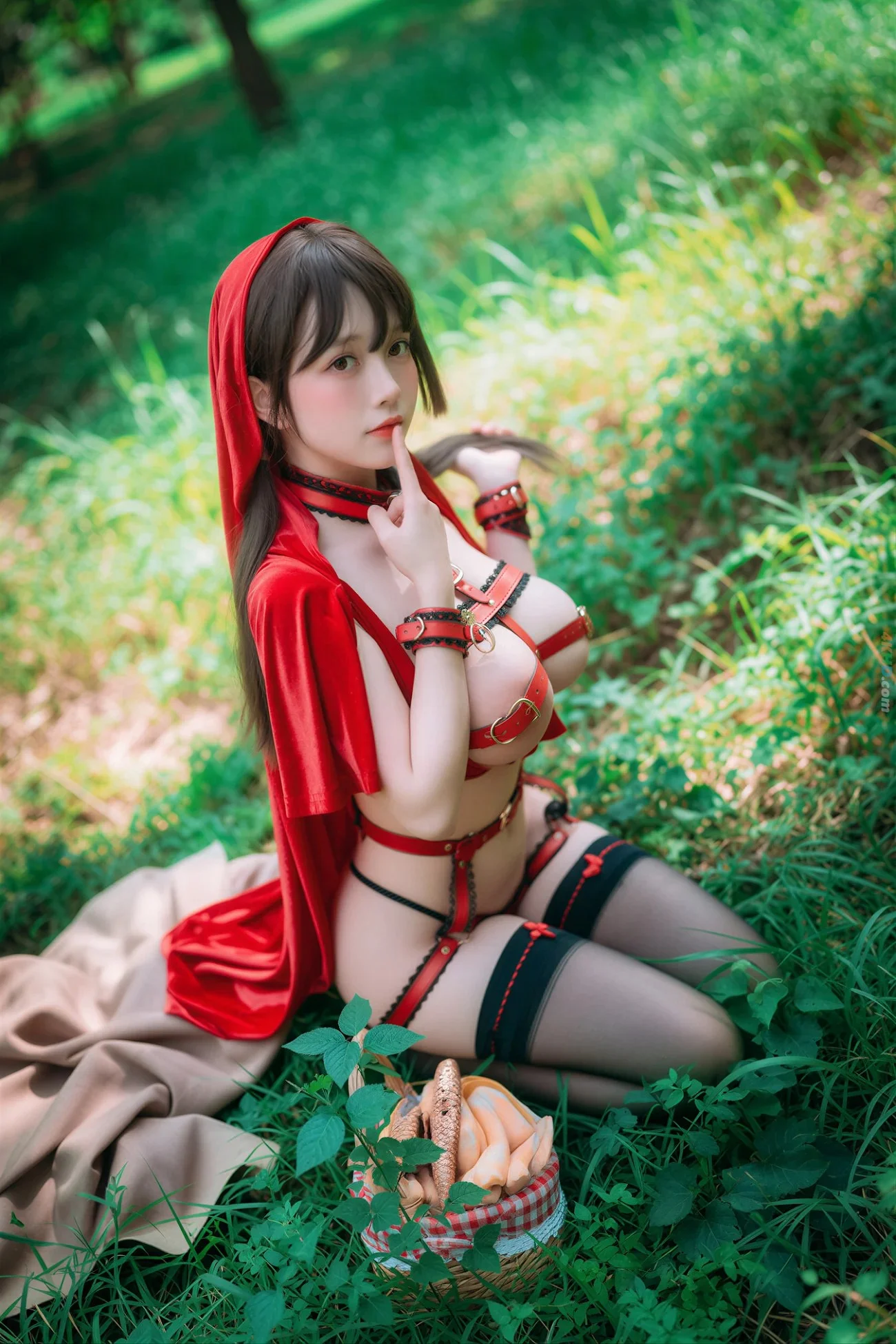 [DJAWA] DDiDDi Cheeky Red Riding Hood 第154张（DDiDDi）