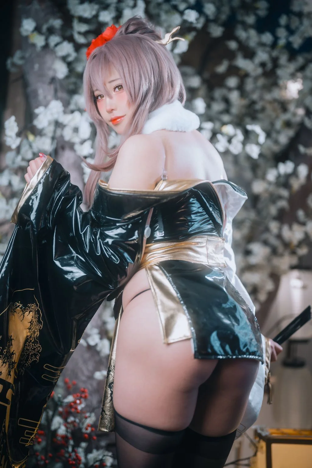 [DJAWA Photo] YuRa Nikke Noir Black Rabbit 102P 第12张（YuRa）