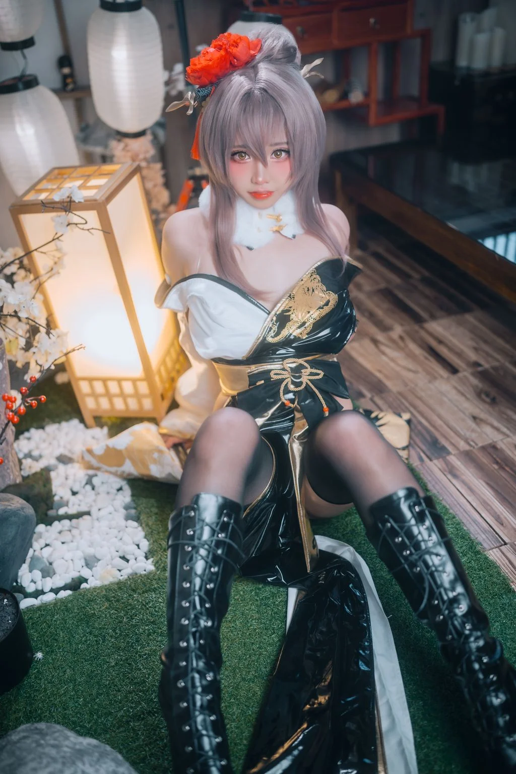 [DJAWA Photo] YuRa Nikke Noir Black Rabbit 102P 第18张（YuRa）