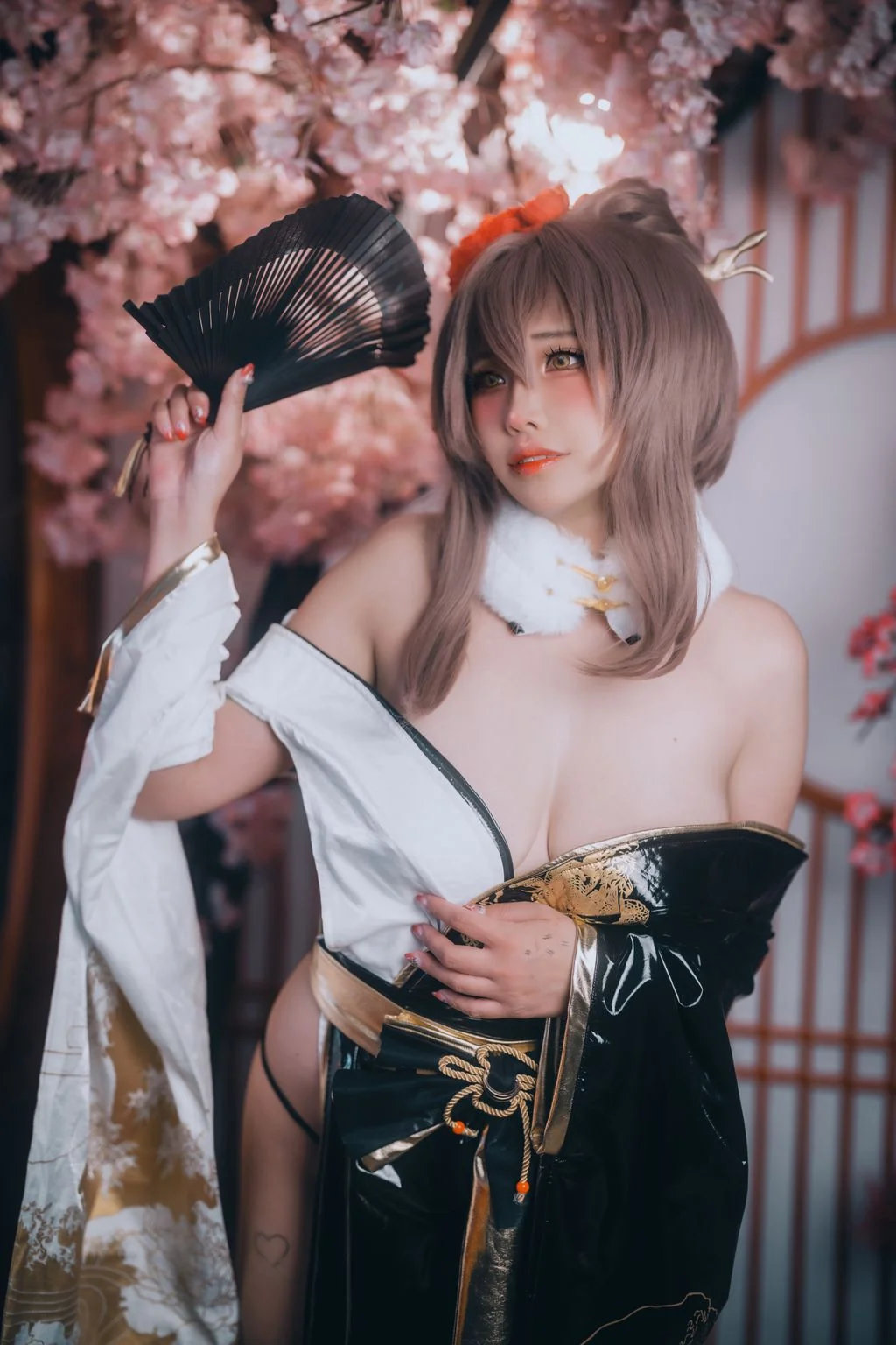 [DJAWA Photo] YuRa Nikke Noir Black Rabbit 102P 第35张（YuRa）