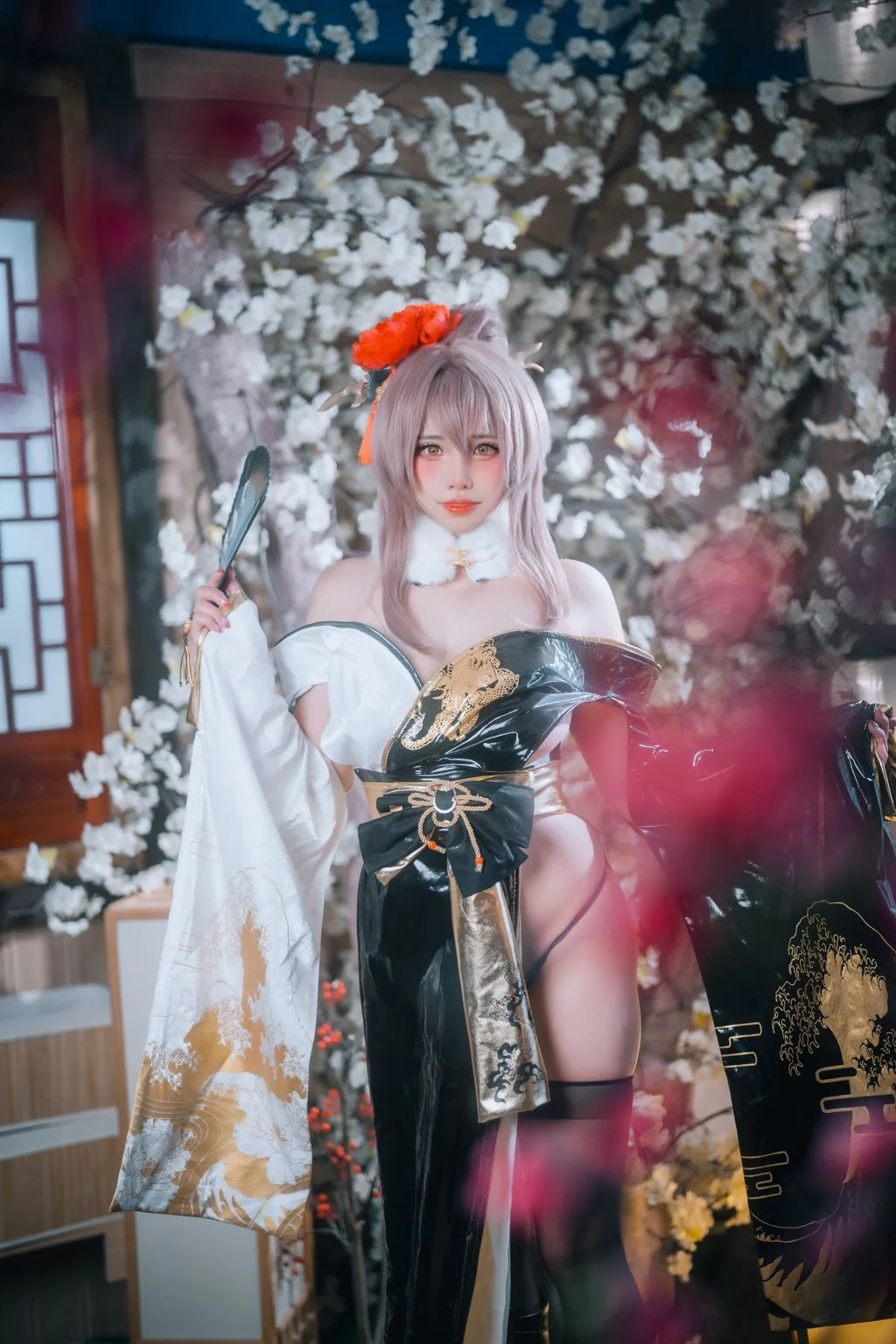 [DJAWA Photo] YuRa Nikke Noir Black Rabbit 102P 第7张（YuRa）