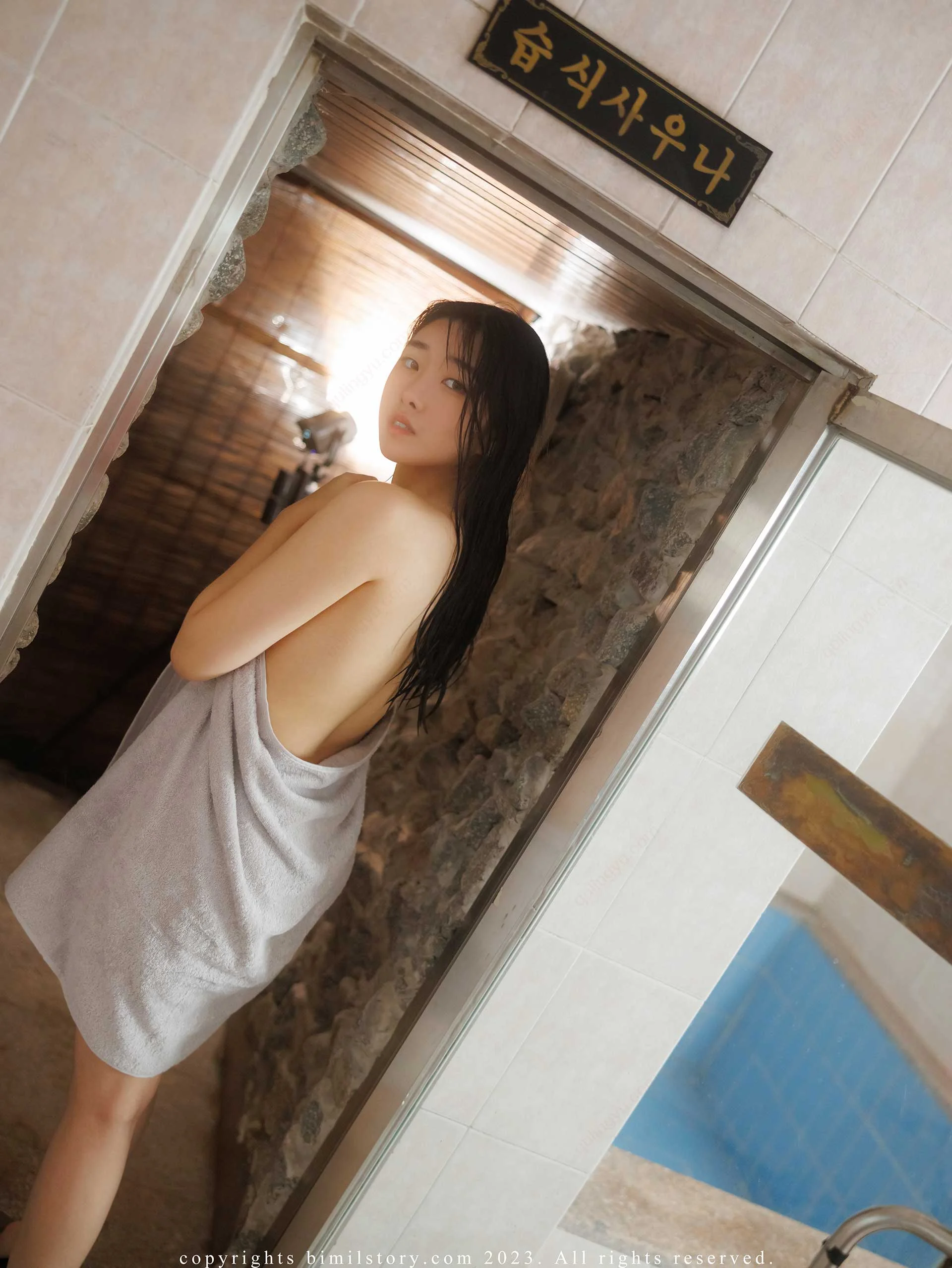 Bimilstory SonSon손손 Vol.01 X-Stopwatch01 Women sauna 119P 第17张（SonSon손손 Vol.01 X-Stopwatch01 Women sauna）
