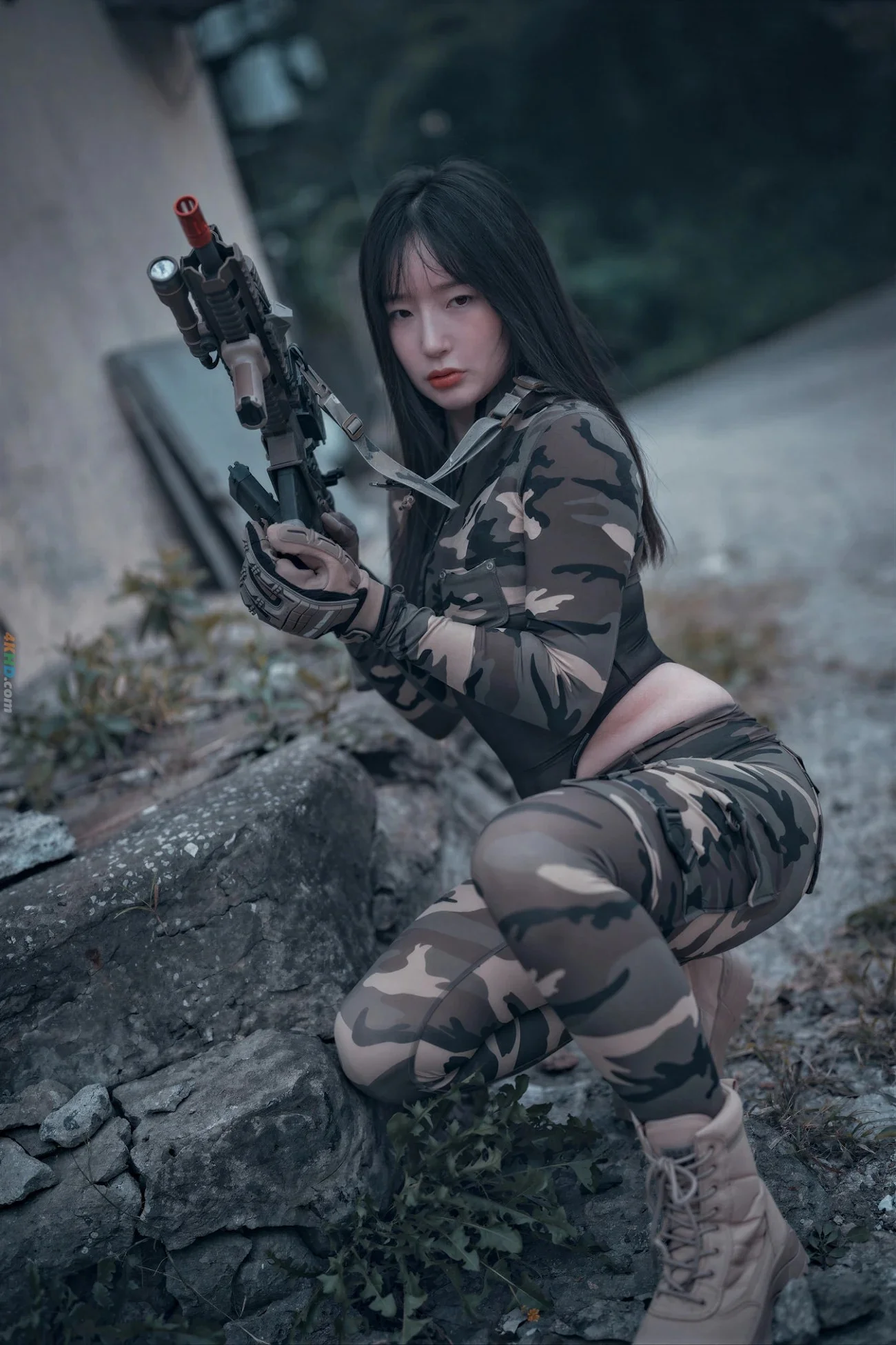 [DJAWA] Pia (피아)  Loose and Tight Combat Green & Camo 20P 第70张（Pia (피아)）
