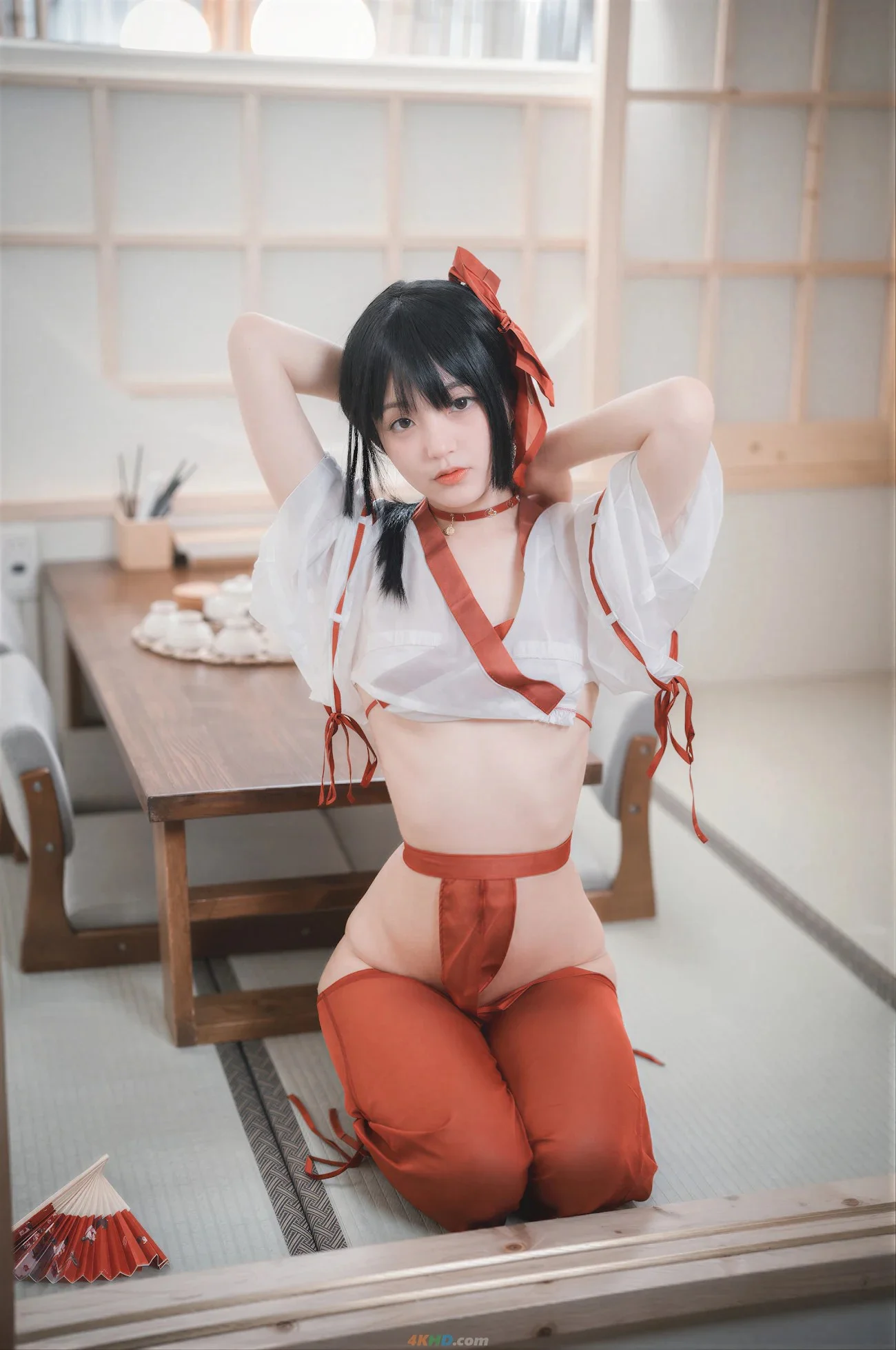 [DJAWA] Jeong Jenny (정제니) Miko In Ryokan 20P 第20张（Jeong Jenny (정제니)）