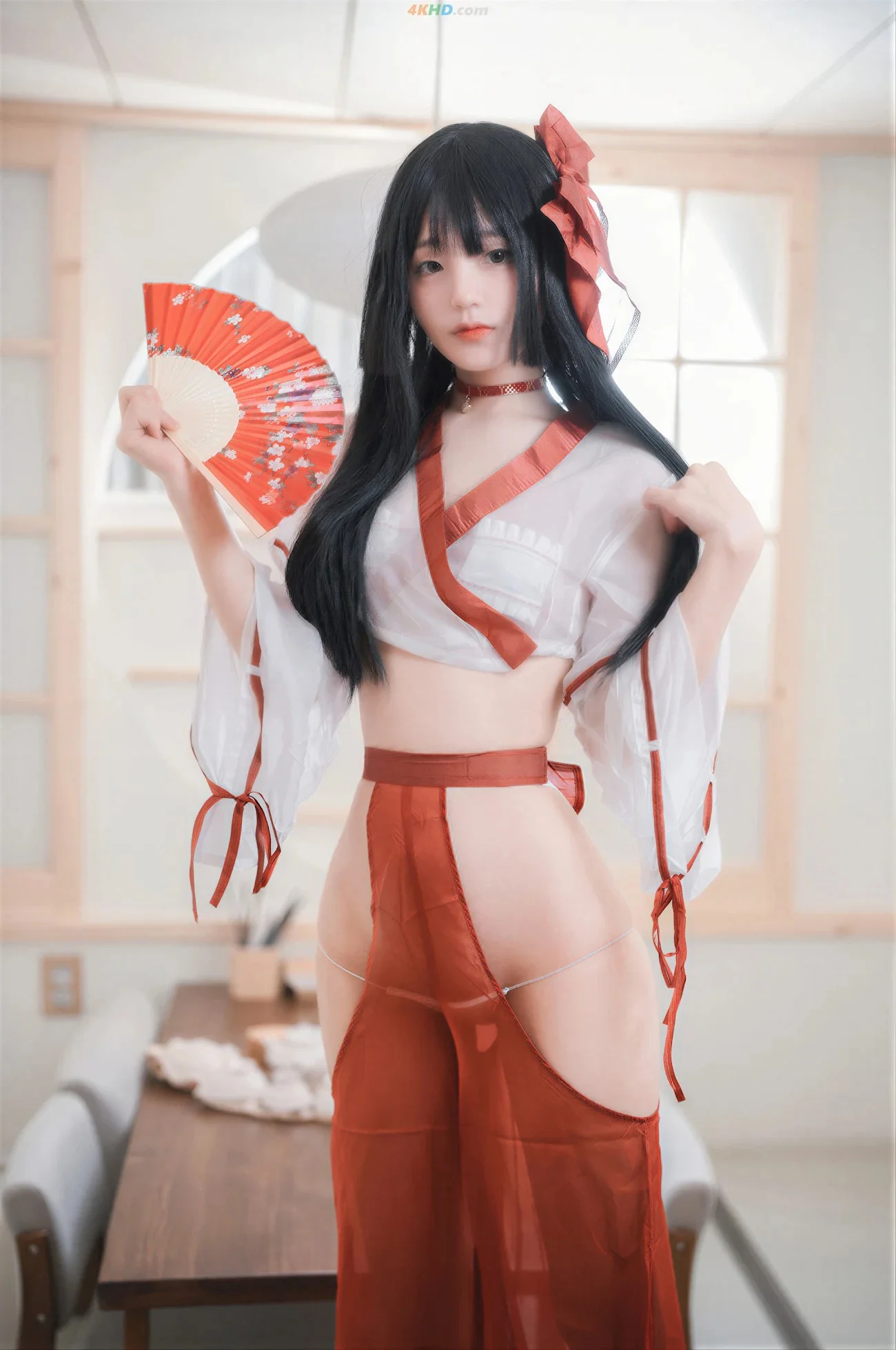 [DJAWA] Jeong Jenny (정제니) Miko In Ryokan 20P 第8张（Jeong Jenny (정제니)）