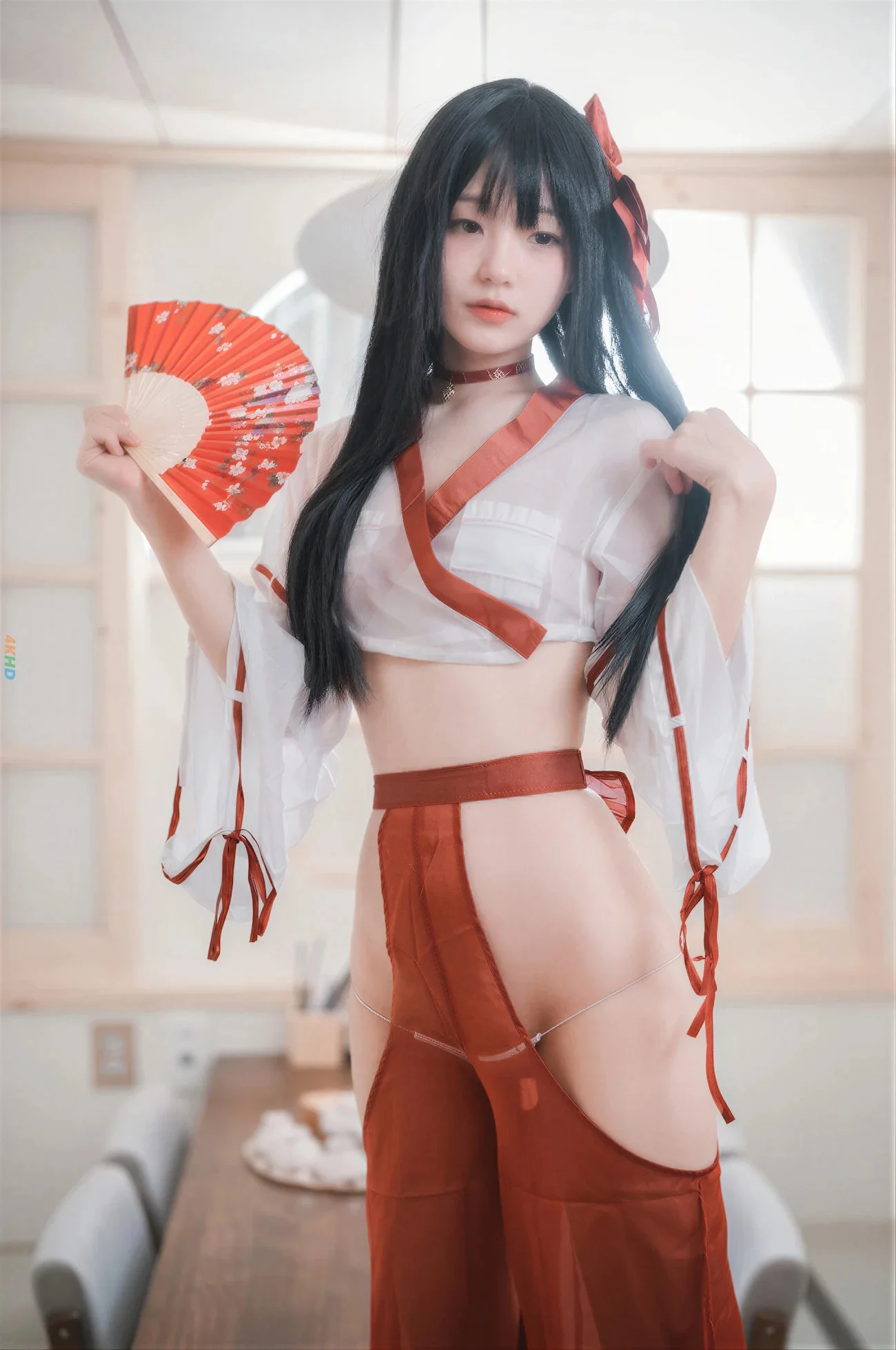 [DJAWA] Jeong Jenny (정제니) Miko In Ryokan 20P 第9张（Jeong Jenny (정제니)）