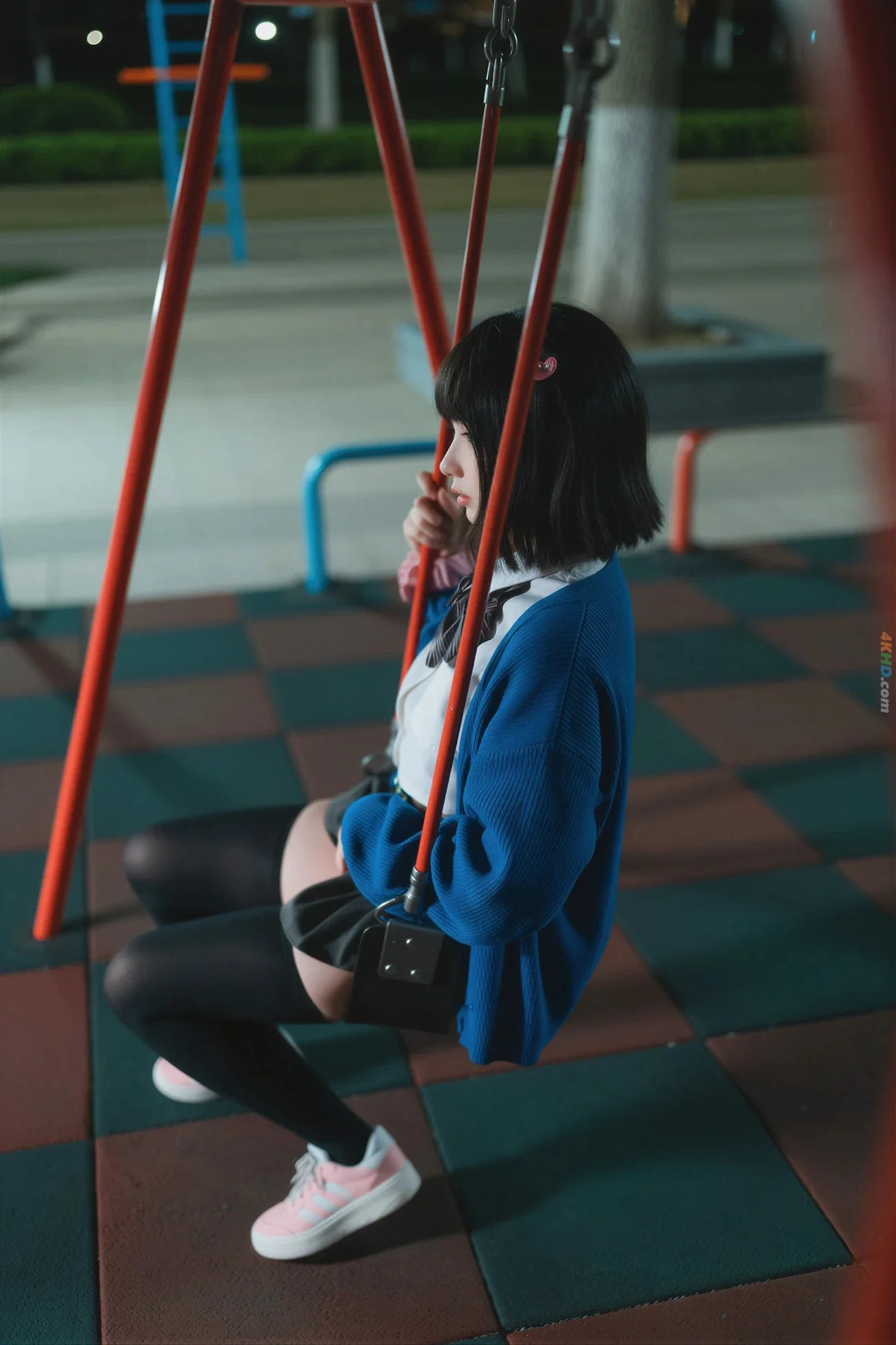 [DJAWA] Bambi밤비 DJAWA Photo Midnight Cherry Blossom 20P 第14张（Bambi밤비 DJAWA Photo Midnight Cherry Blossom）