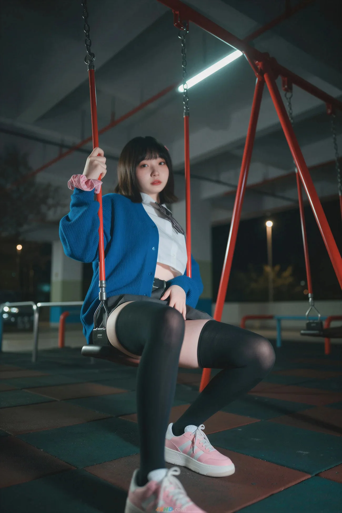 [DJAWA] Bambi밤비 DJAWA Photo Midnight Cherry Blossom 20P 第16张（Bambi밤비 DJAWA Photo Midnight Cherry Blossom）