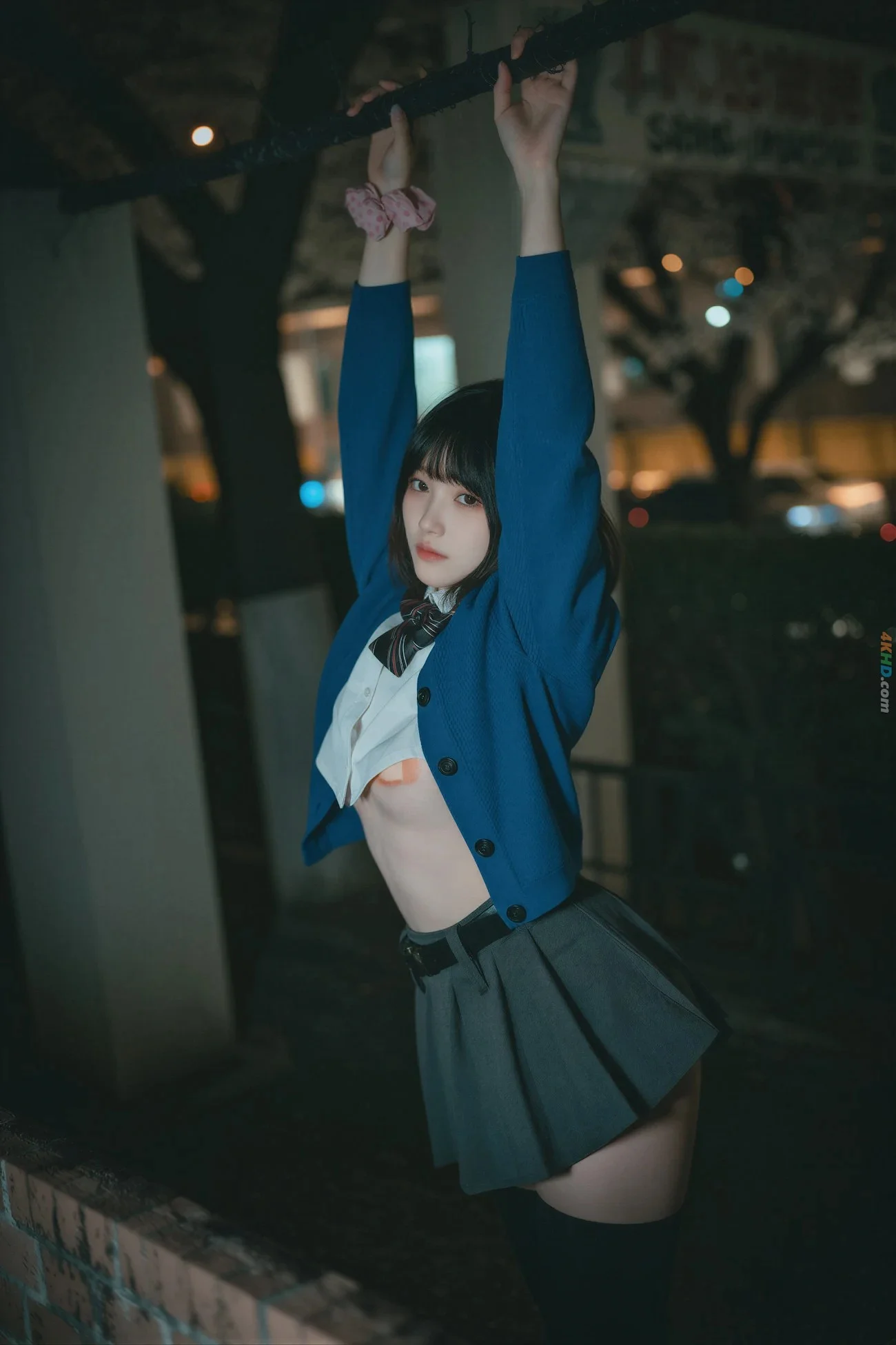 [DJAWA] Bambi밤비 DJAWA Photo Midnight Cherry Blossom 20P 第17张（Bambi밤비 DJAWA Photo Midnight Cherry Blossom）