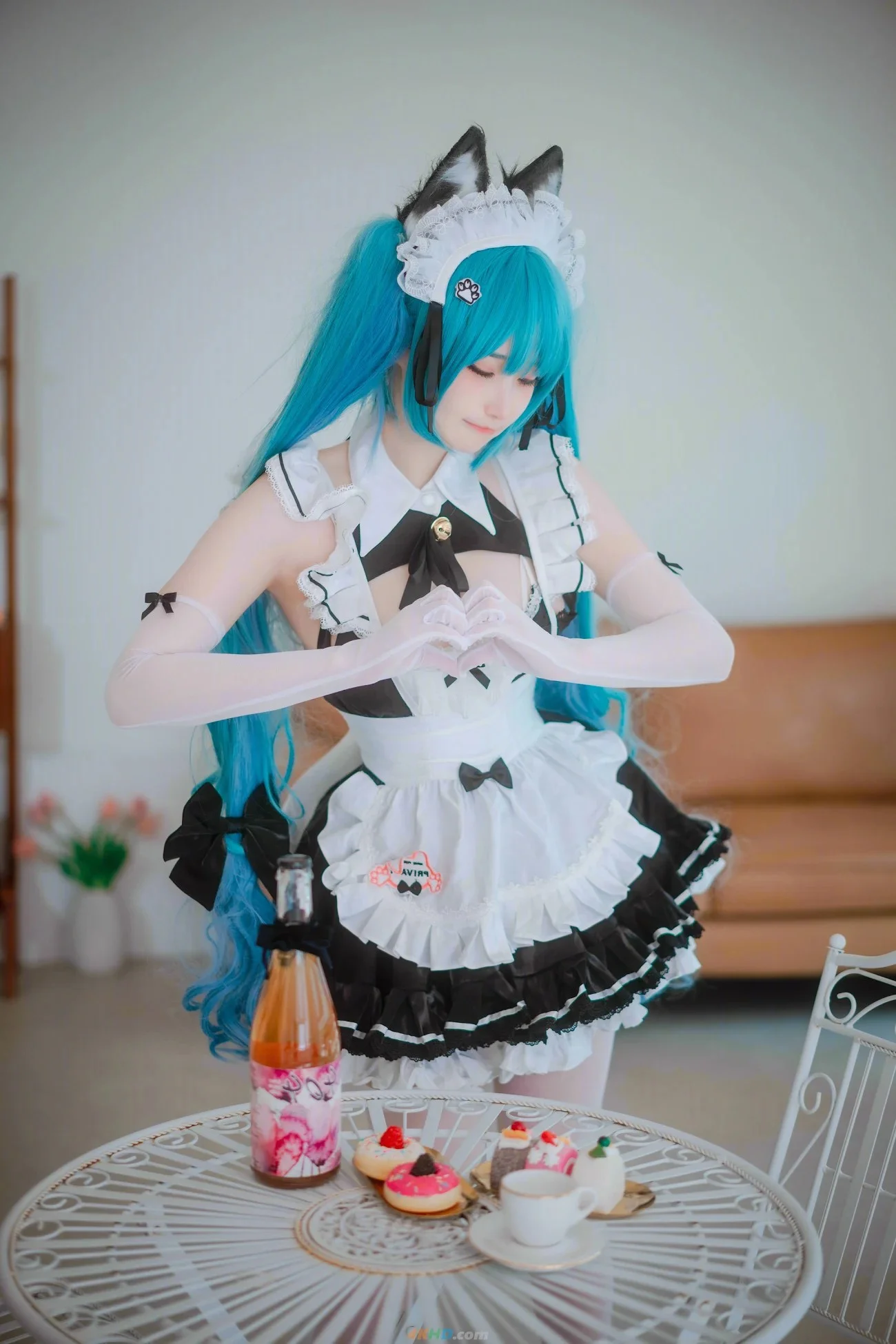 [DJAWA] Bambi밤비 DJAWA Photo Nikke Privaty Unkind Maid 20P