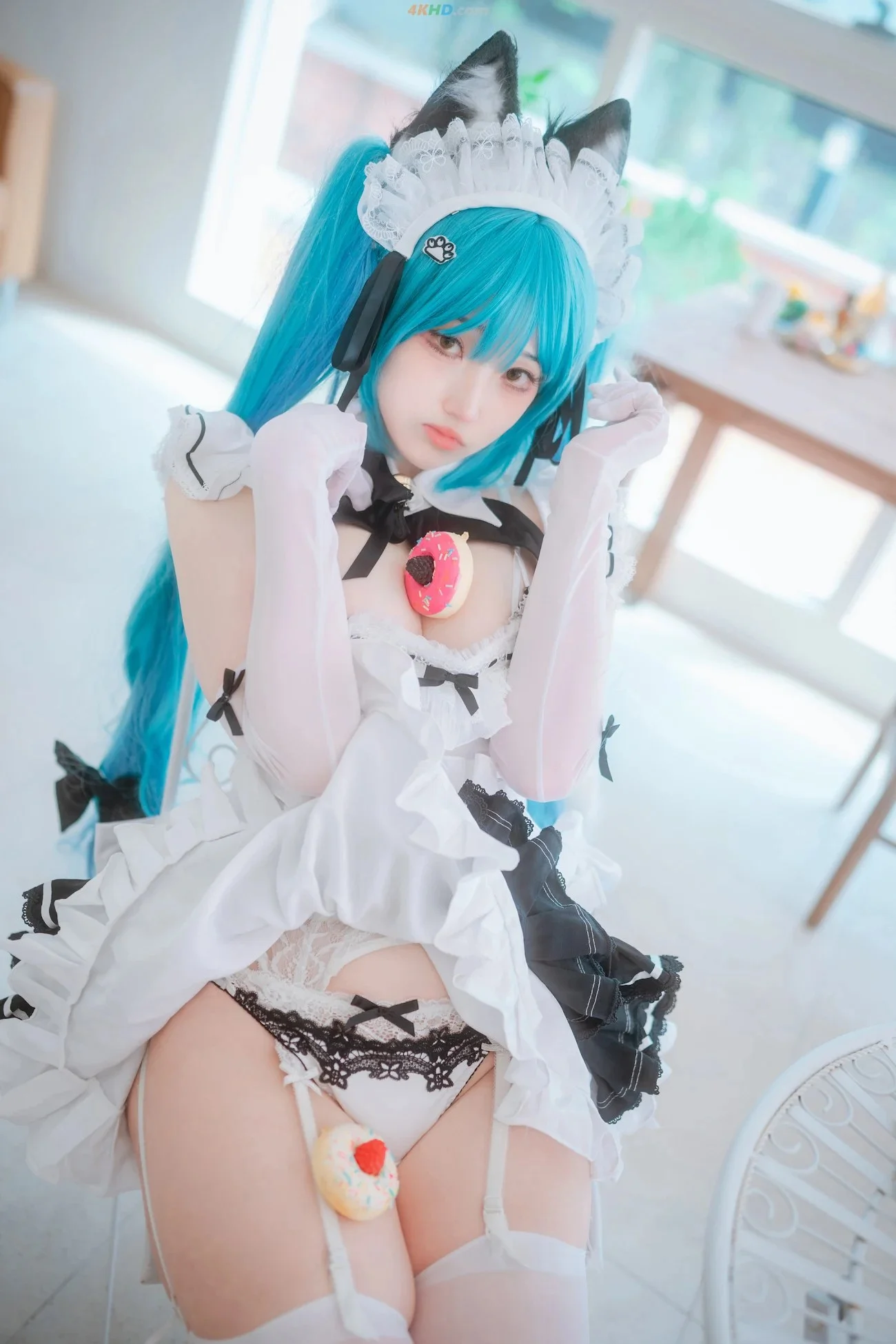 [DJAWA] Bambi밤비 DJAWA Photo Nikke Privaty Unkind Maid 20P 第21张（Bambi밤비 DJAWA Photo Nikke Privaty Unkind Maid）
