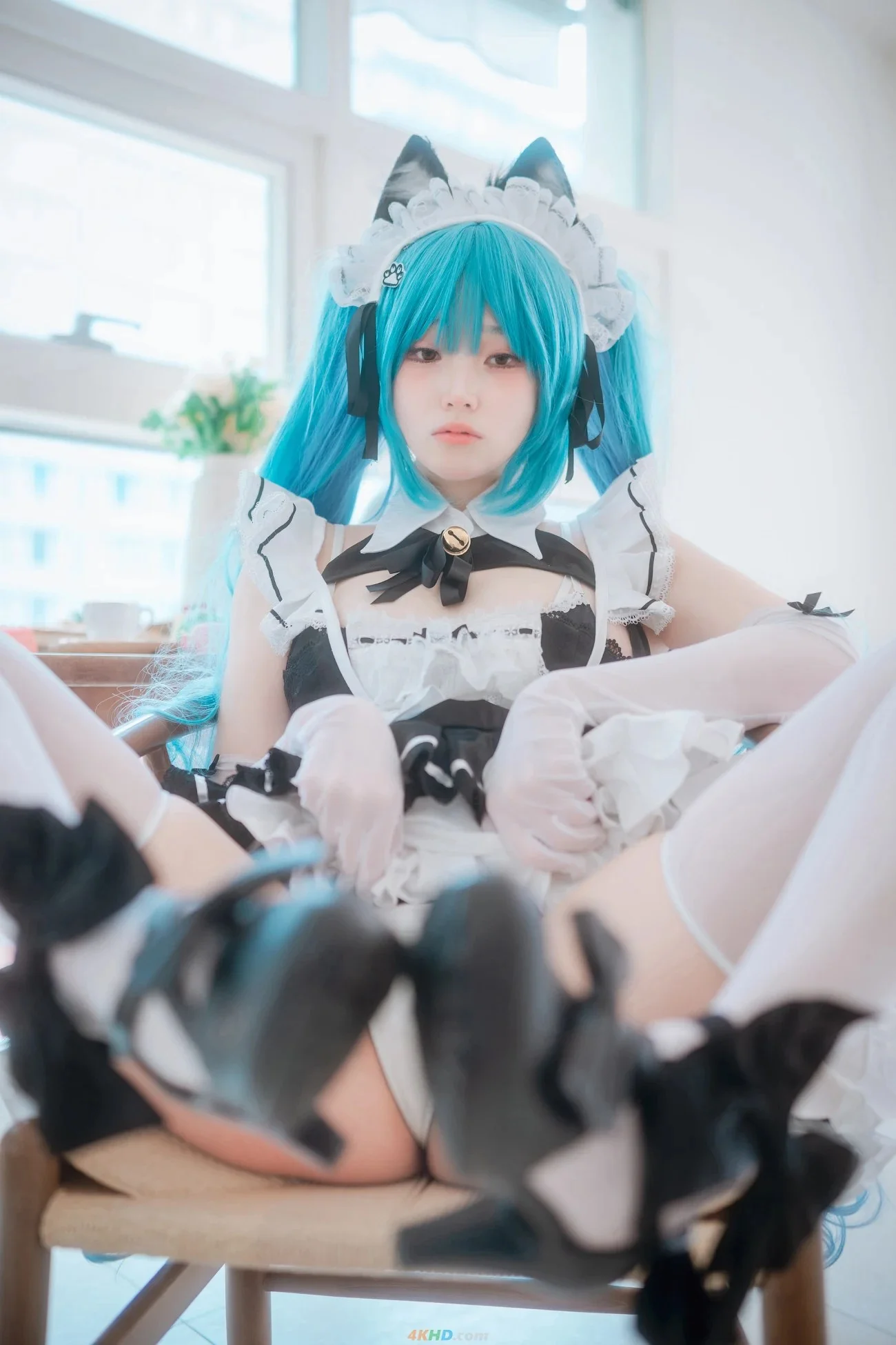 [DJAWA] Bambi밤비 DJAWA Photo Nikke Privaty Unkind Maid 20P 第48张（Bambi밤비 DJAWA Photo Nikke Privaty Unkind Maid）