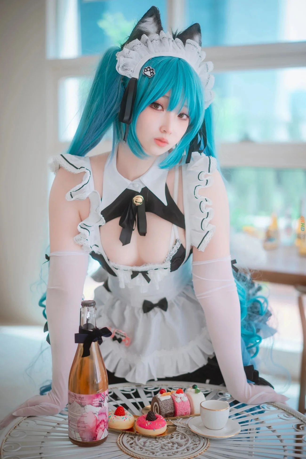 [DJAWA] Bambi밤비 DJAWA Photo Nikke Privaty Unkind Maid 20P 第5张（Bambi밤비 DJAWA Photo Nikke Privaty Unkind Maid）