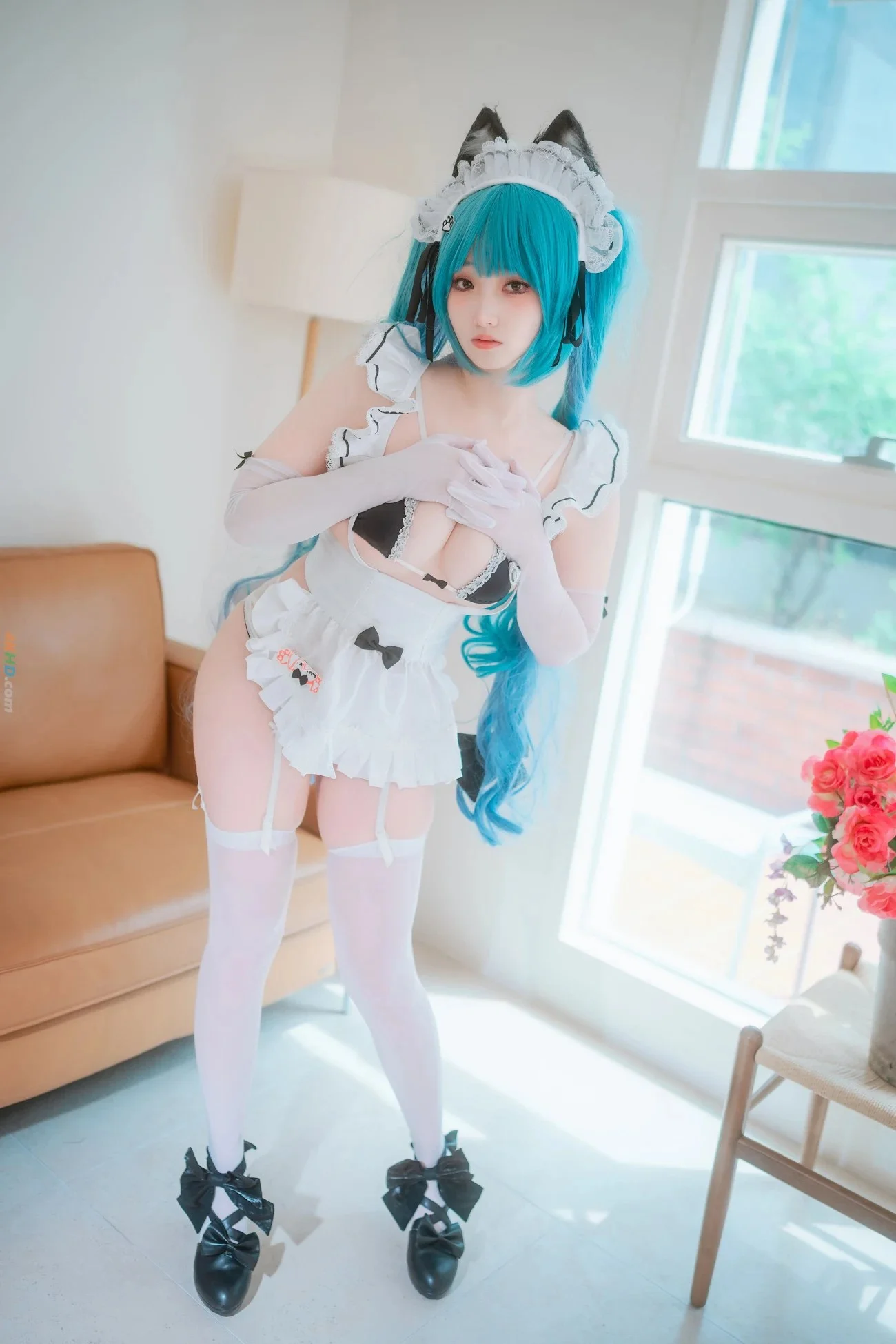 [DJAWA] Bambi밤비 DJAWA Photo Nikke Privaty Unkind Maid 20P 第72张（Bambi밤비 DJAWA Photo Nikke Privaty Unkind Maid）
