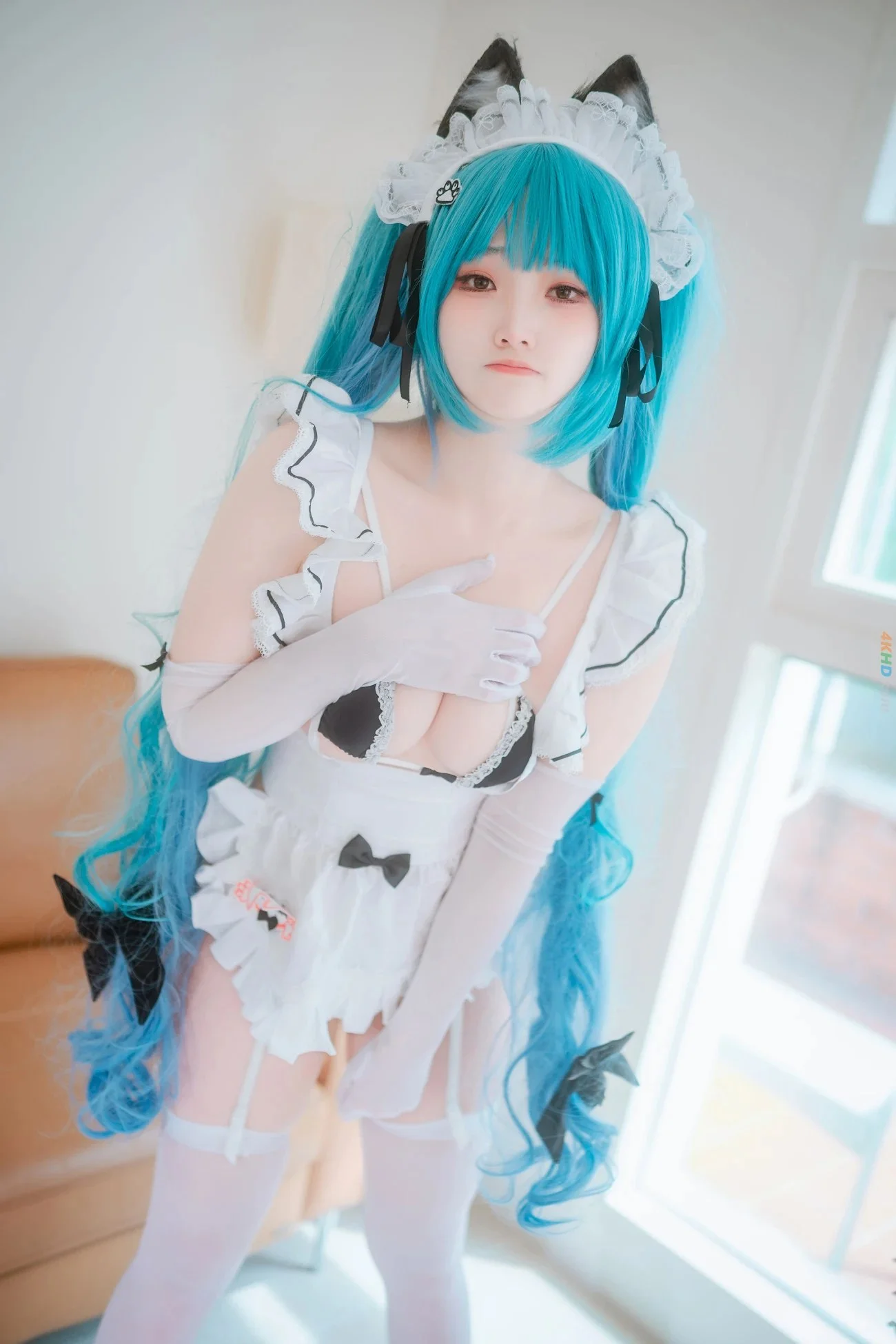 [DJAWA] Bambi밤비 DJAWA Photo Nikke Privaty Unkind Maid 20P 第74张（Bambi밤비 DJAWA Photo Nikke Privaty Unkind Maid）